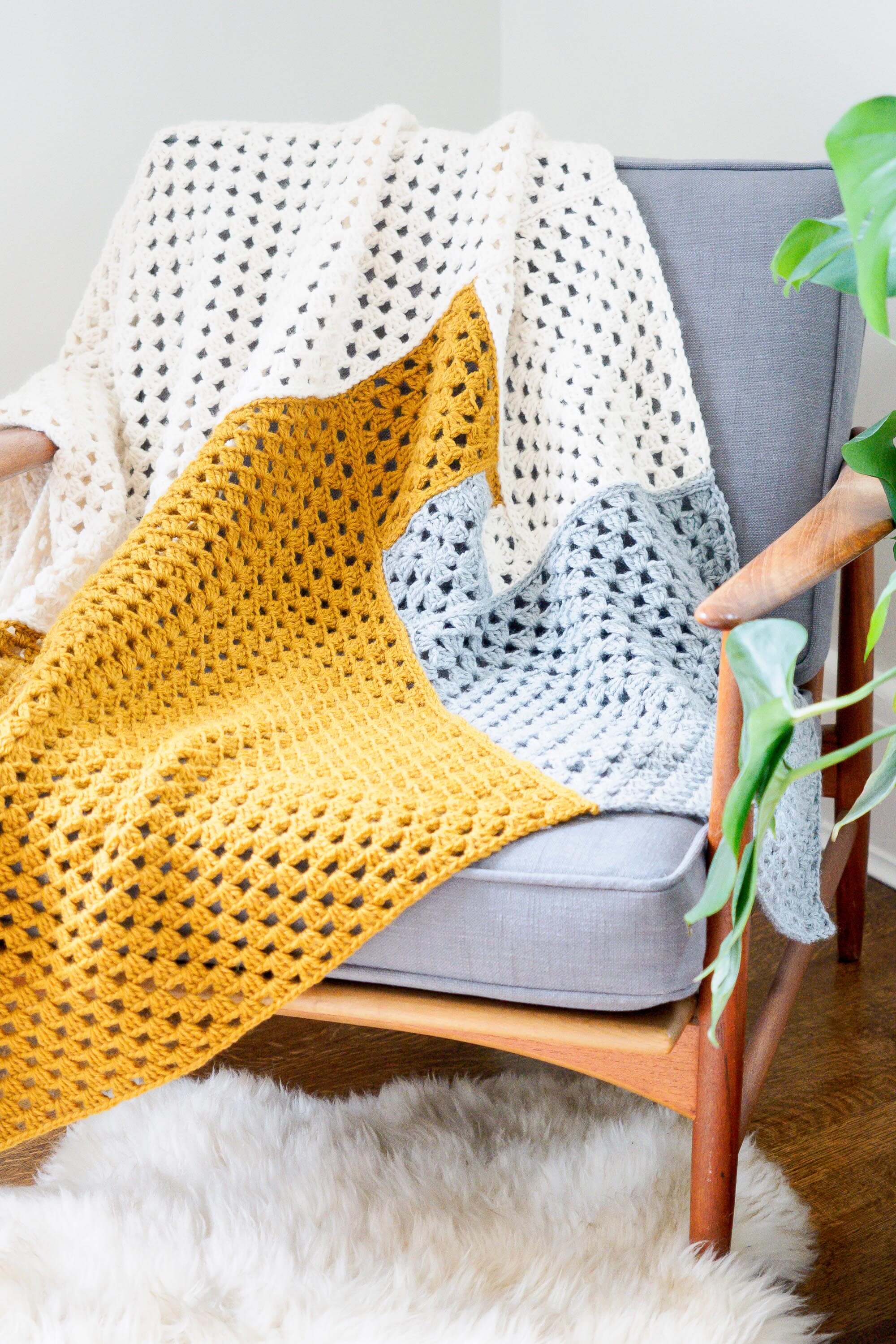 Image of Golden Granny Blanket