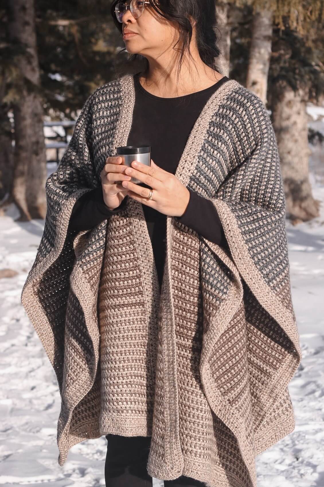 Image of Crochet Kit - Wanderer Shawl