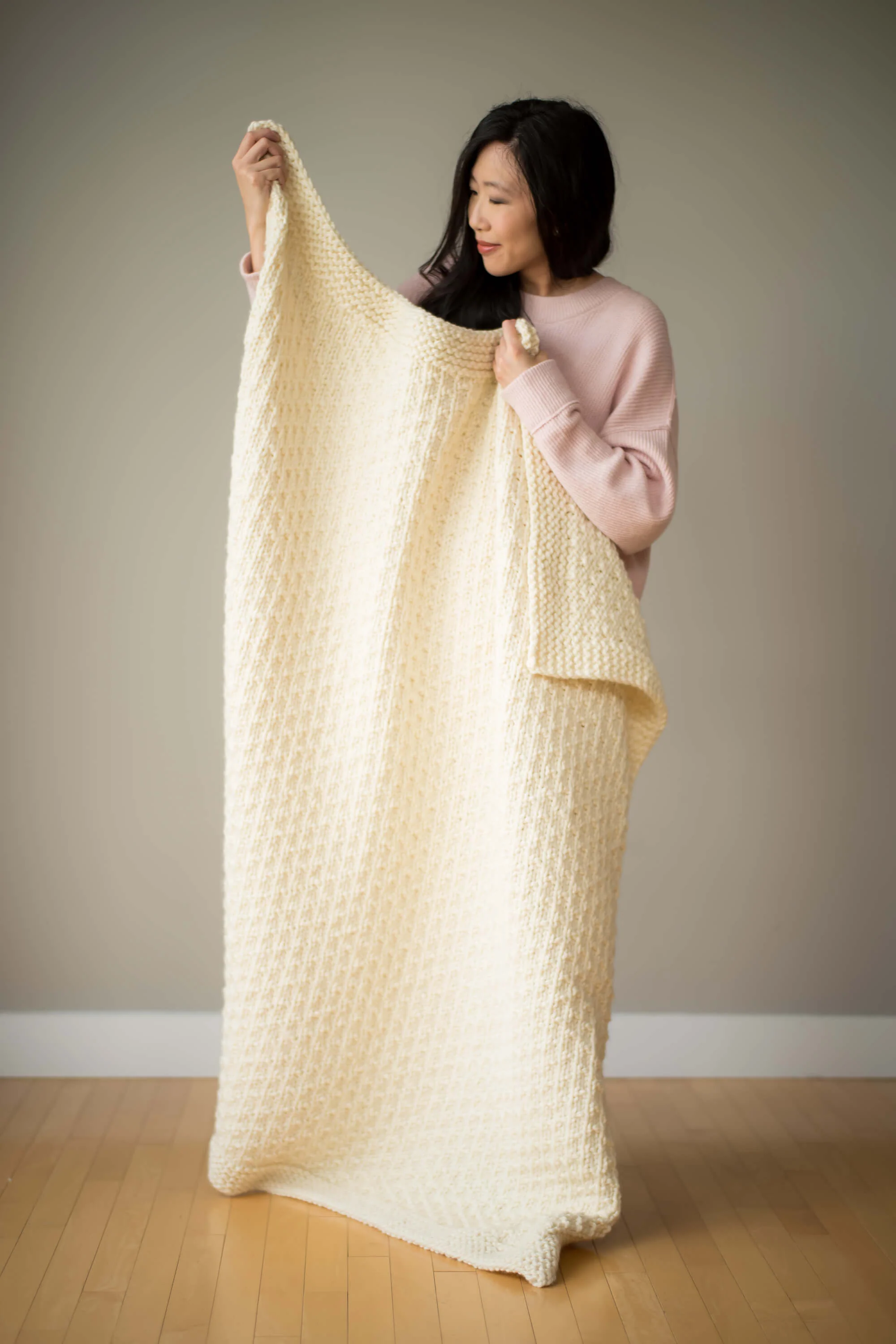 Image of Knit Kit - Chunky Dotty Blanket