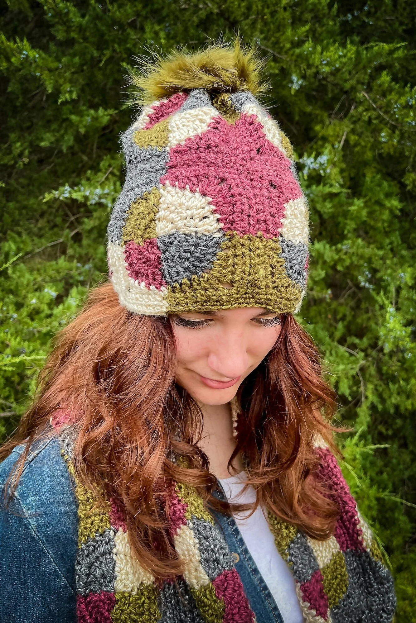 Image of Patchwork Revelry Hat (Crochet)
