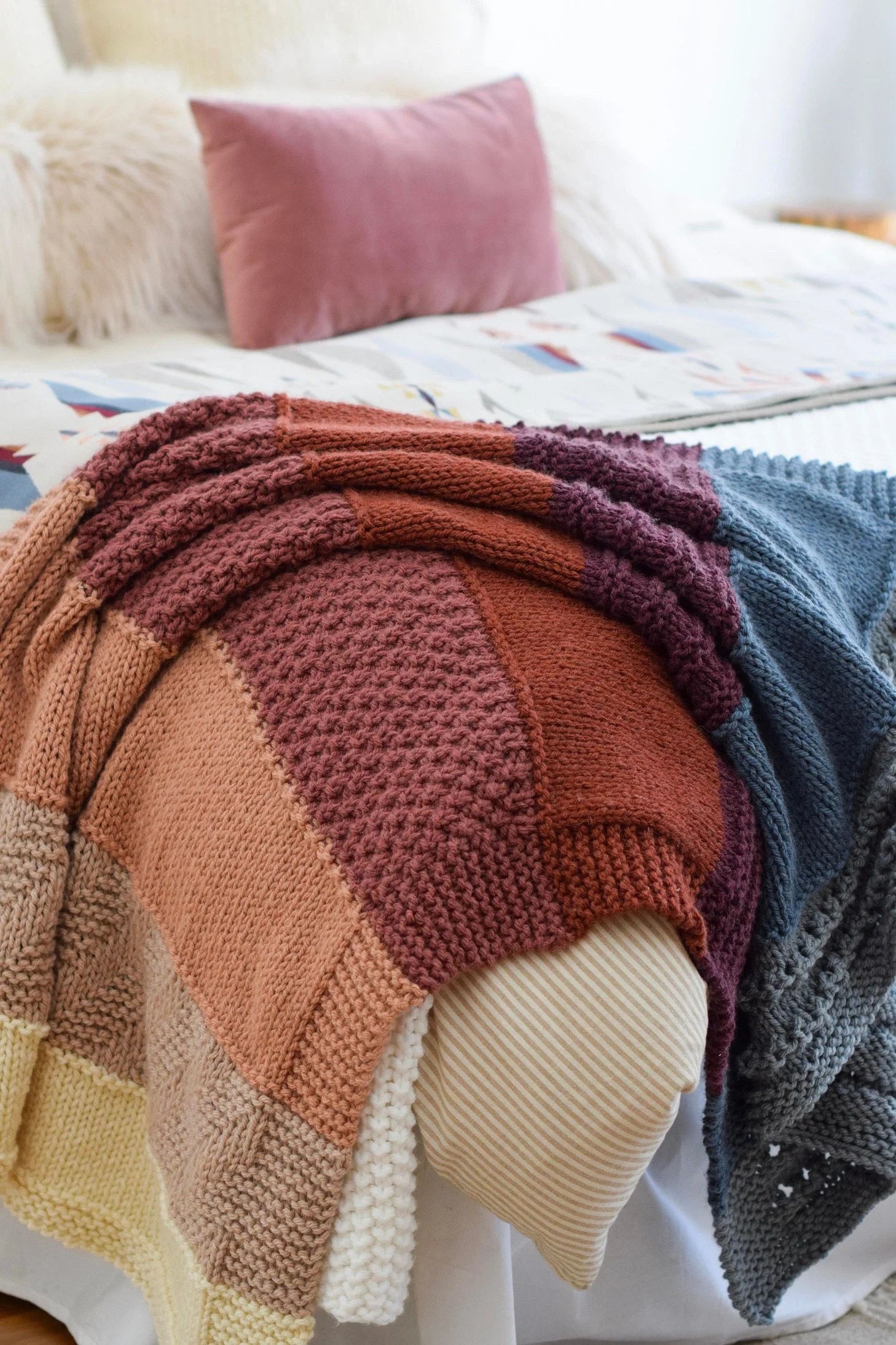 Image of Knit Kit - Rocky Mountain Sampler Throw