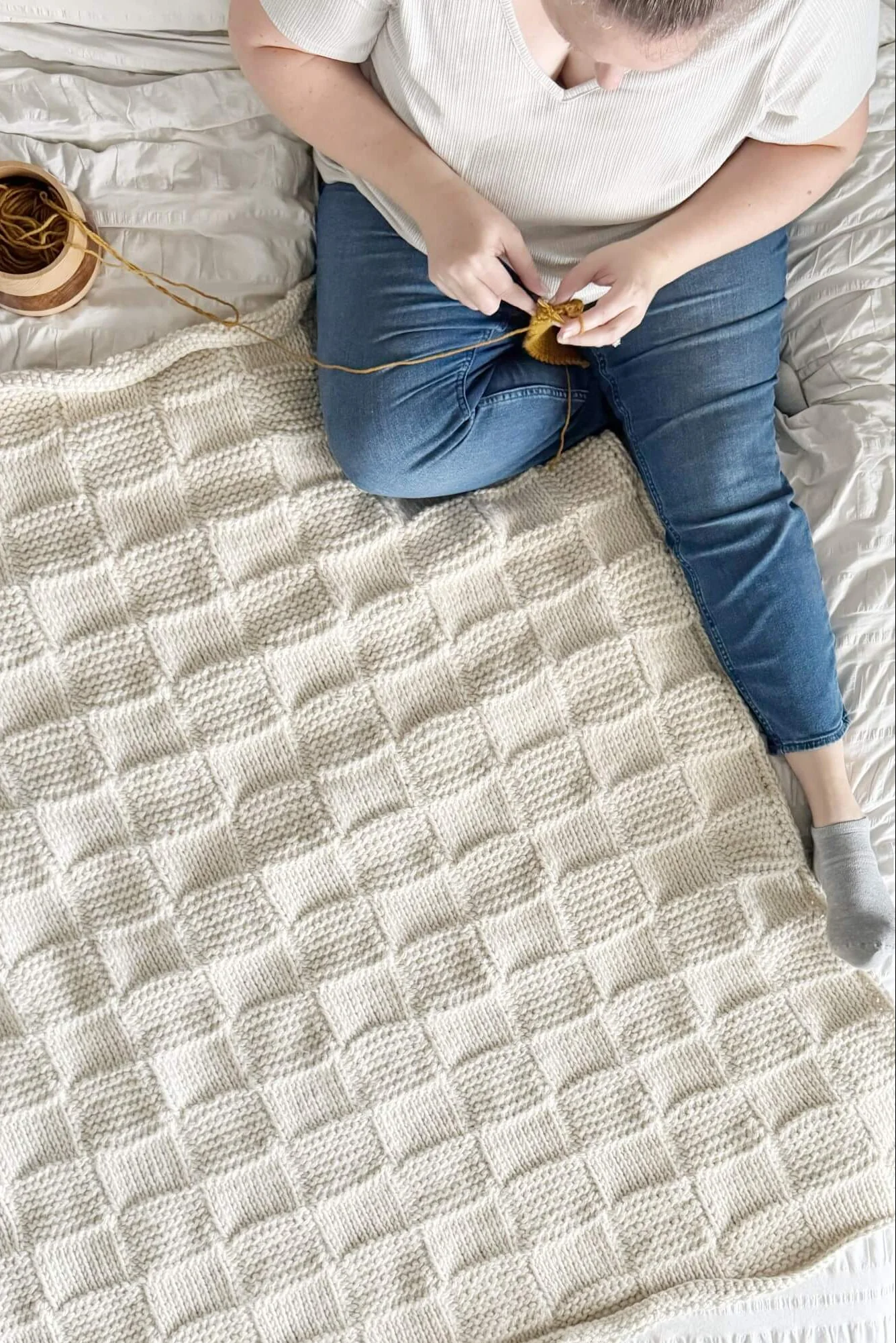Image of Crochet Kit - The Quincey Throw
