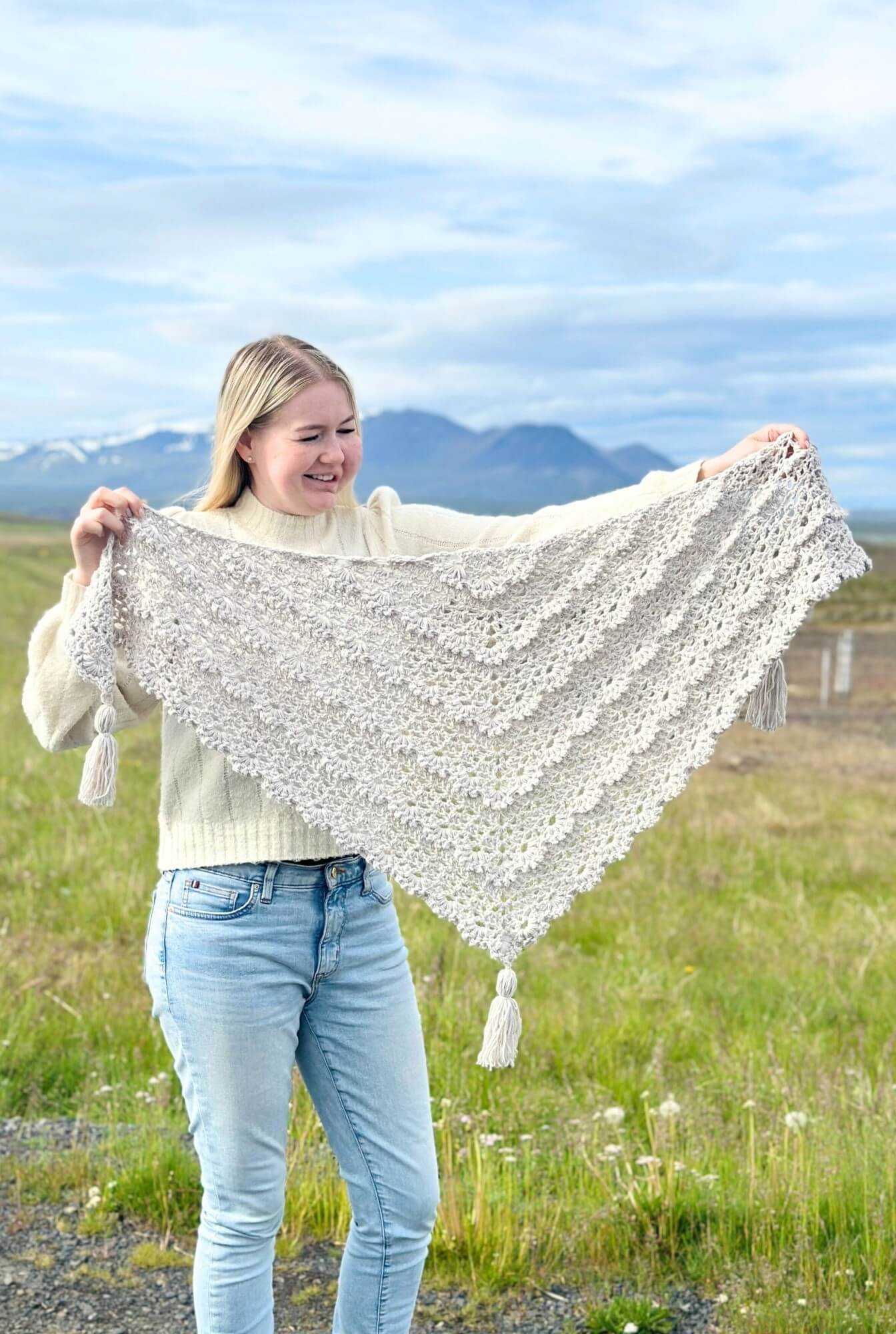 Image of Crochet Kit - Izabela Shawl