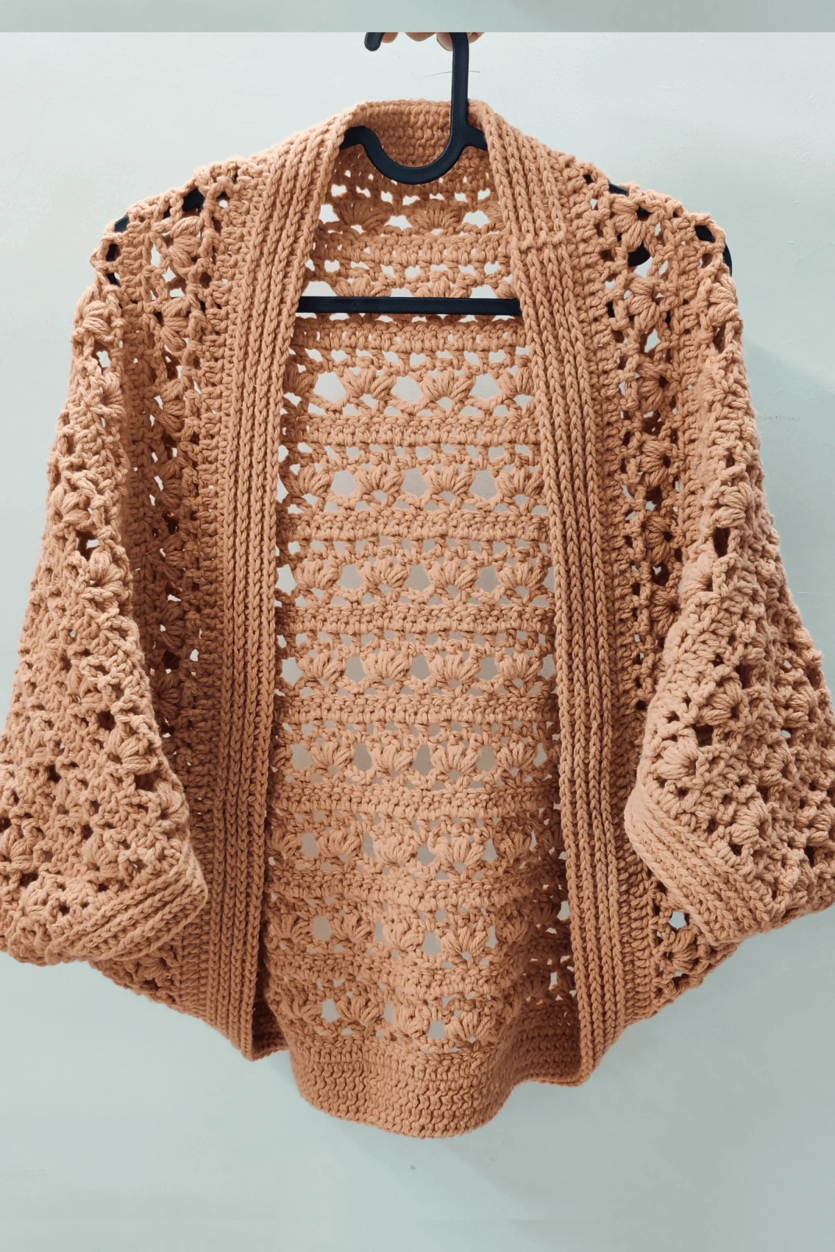 Image of Pumpkin Pie Cocoon Shrug (Crochet)