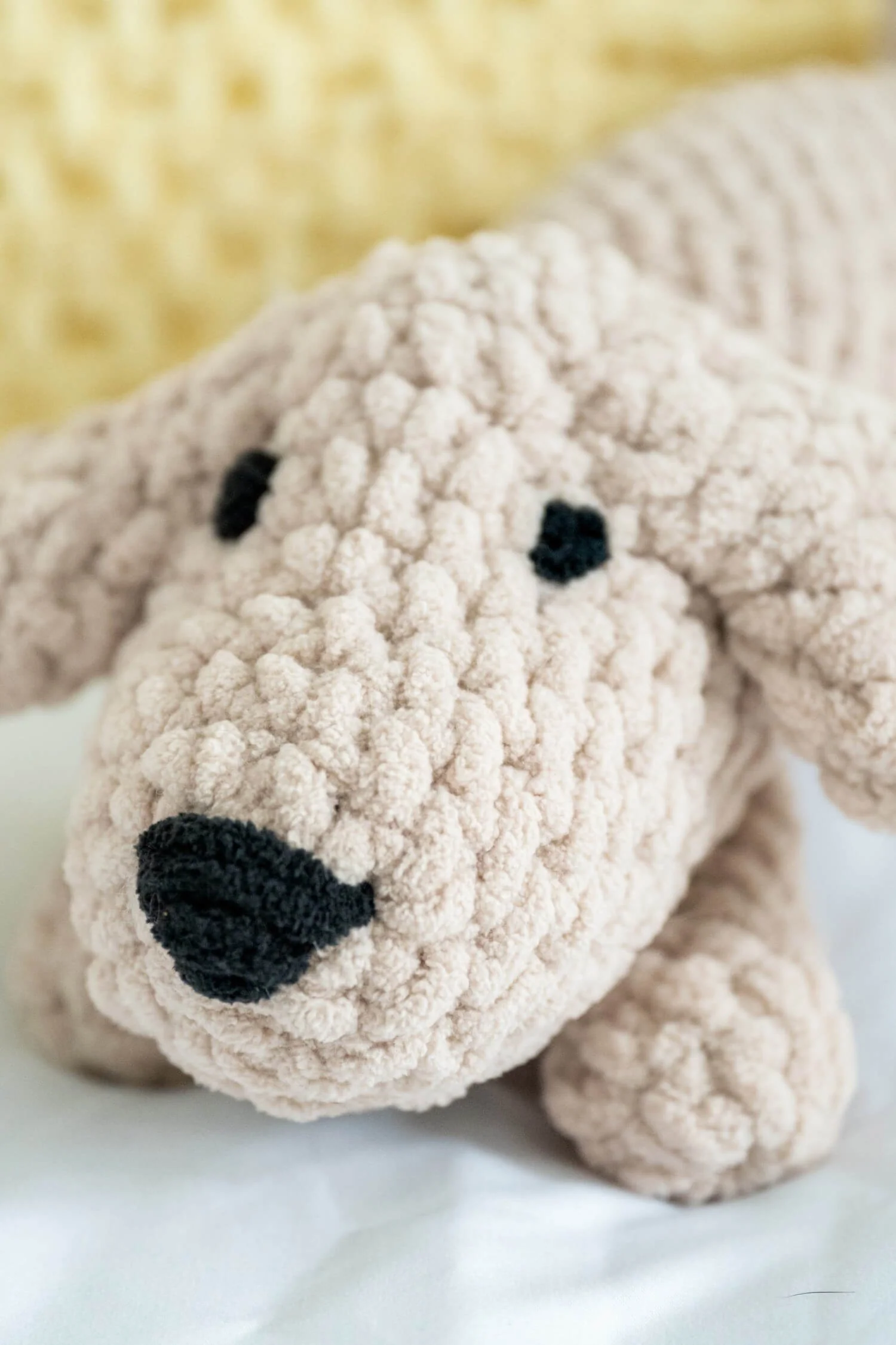 Image of Relaxed Pup (Crochet)
