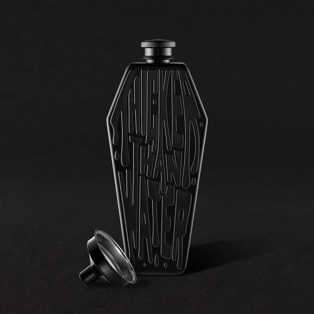 H20 x Liquid Death Flask