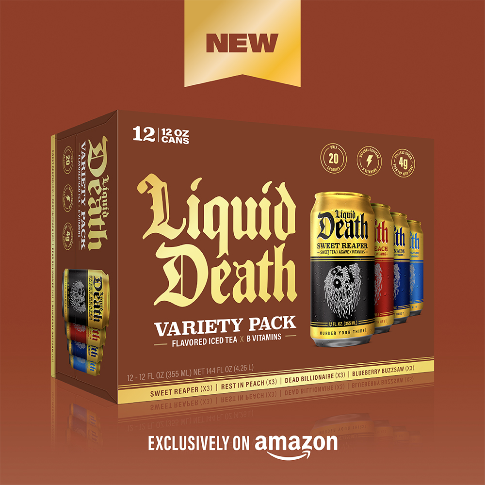 Liquid Death Iced Tea Variety Pack