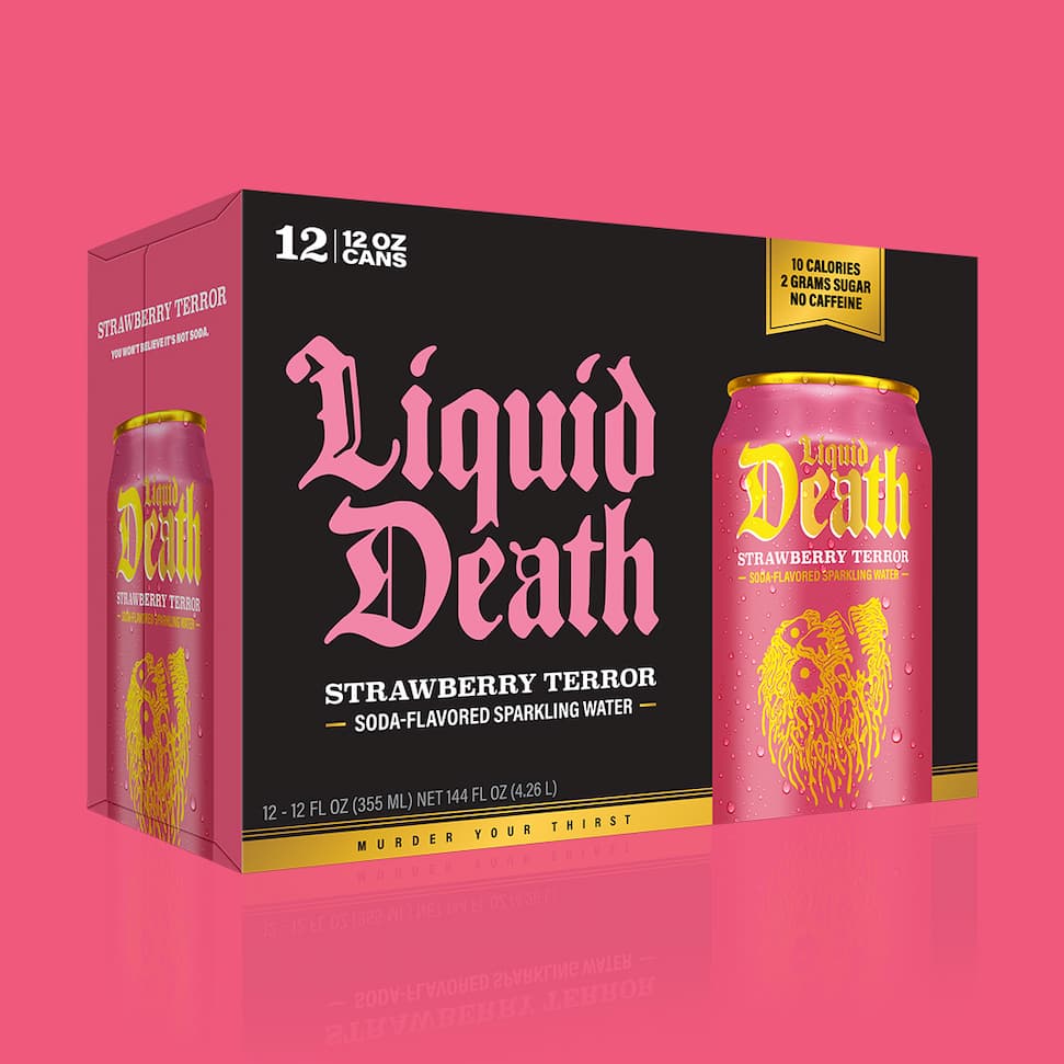 Liquid Death - Strawberry Terror