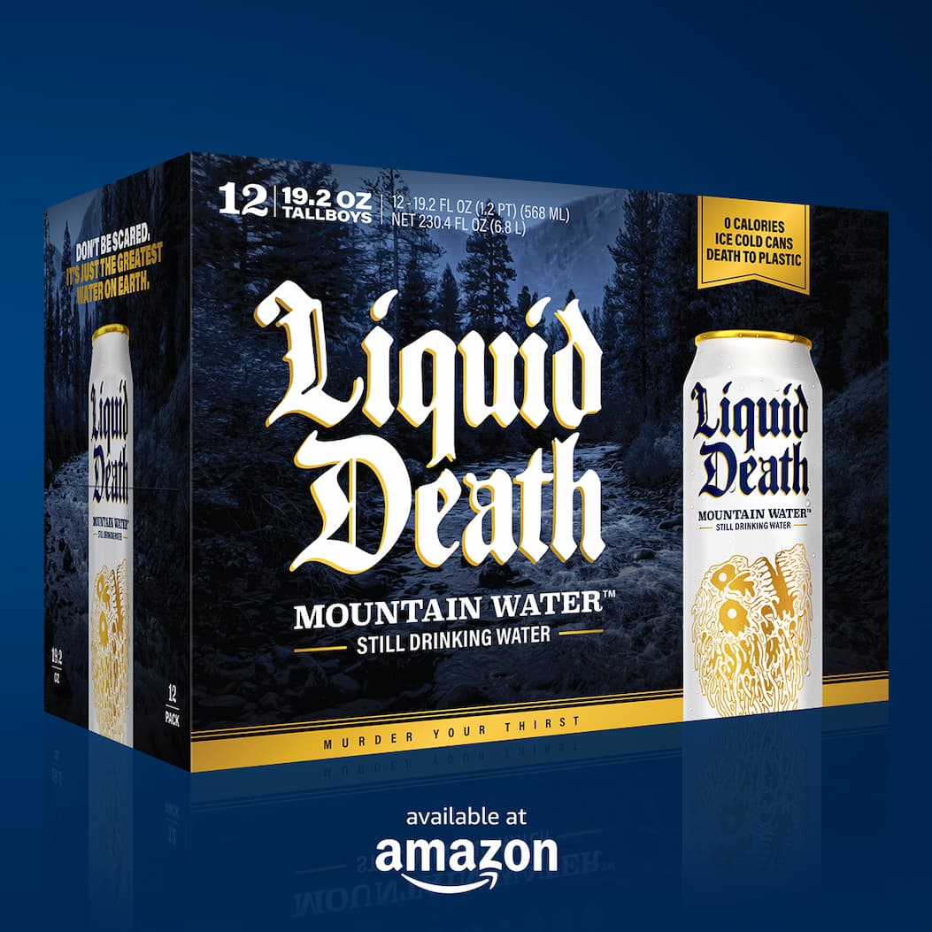 Liquid Death - Tallboys 12 Pack