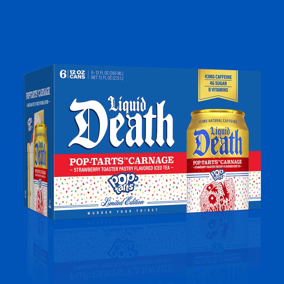 Liquid Death Pop-Tarts Carnage