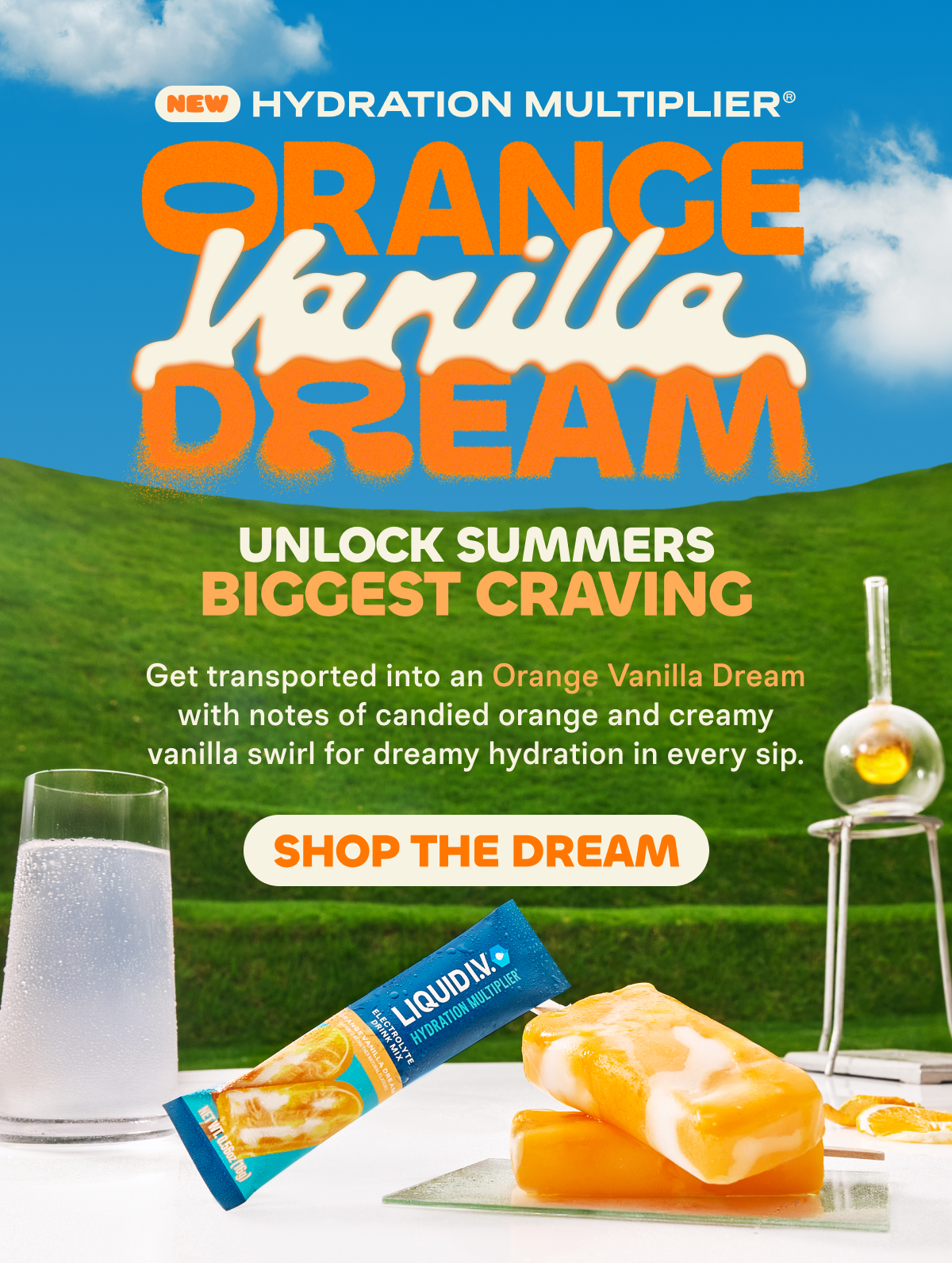 New Orange Vanilla Dream Hydration Multiplier