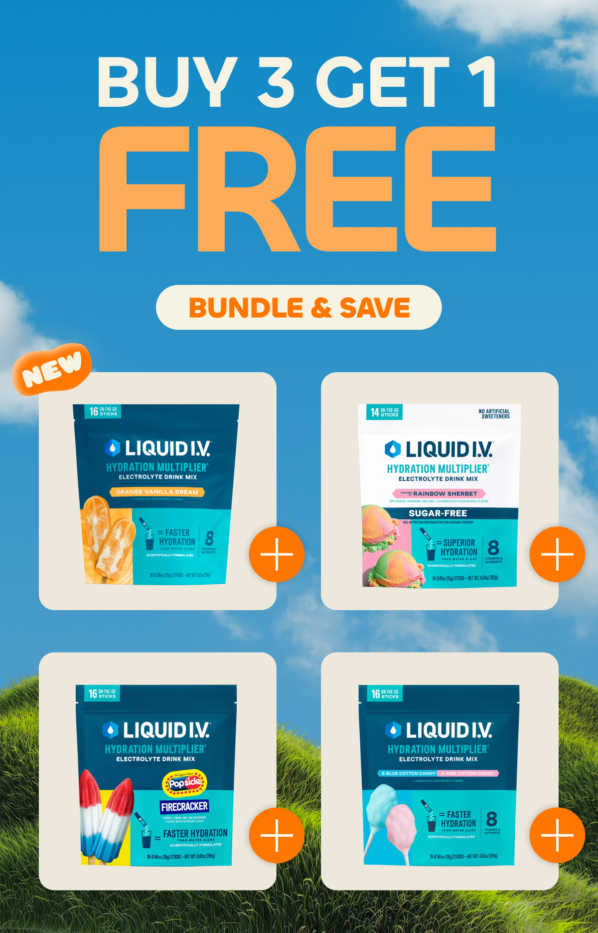Buy 3 Get 1 Free