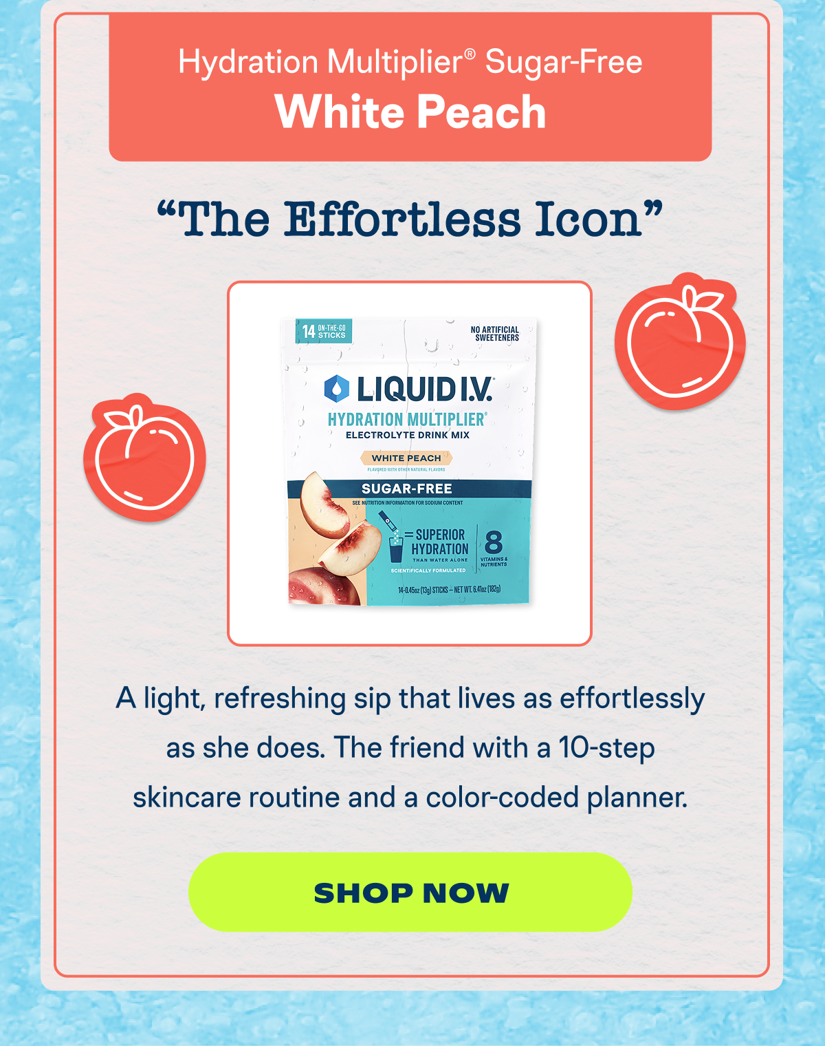 "The Effortless Icon"