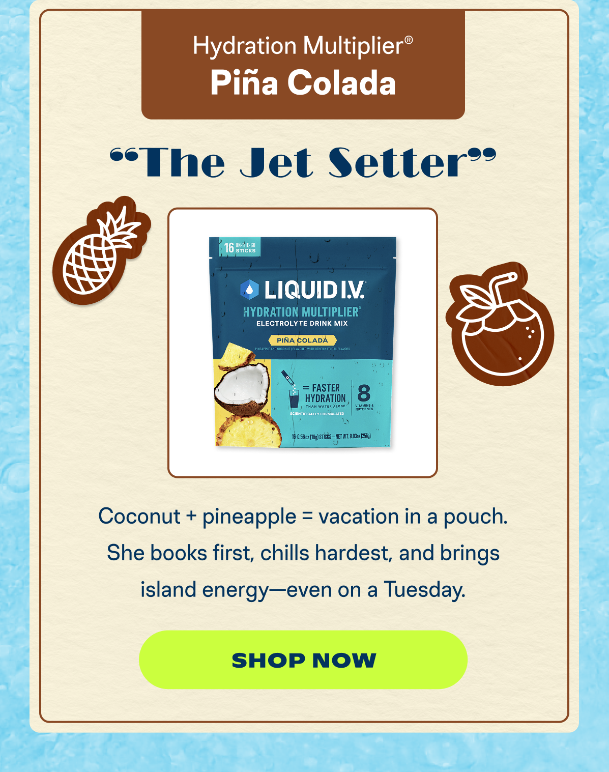 "The Jet Setter"