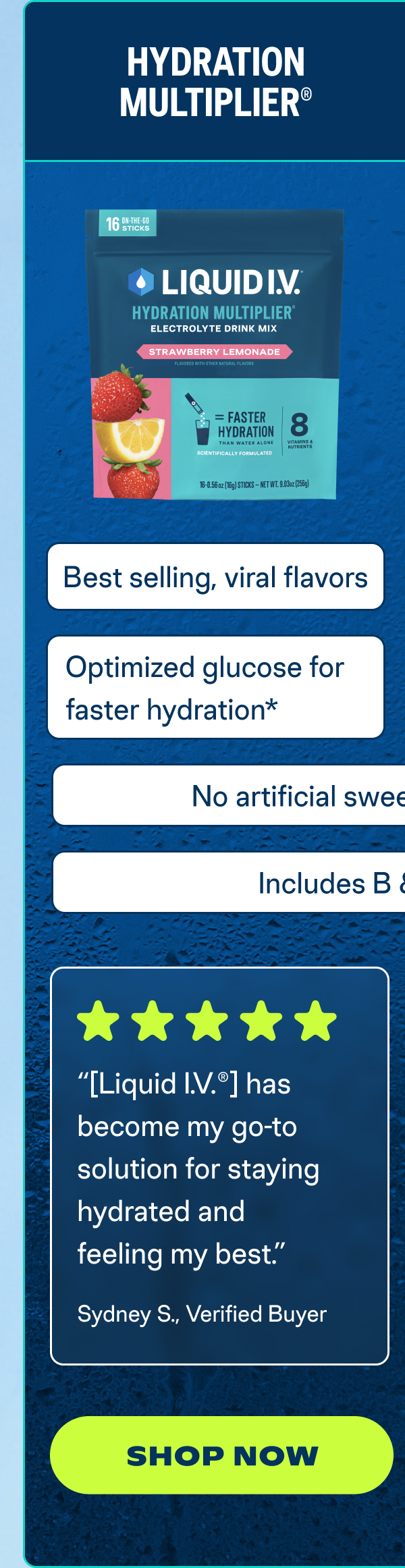 Hydration Multiplier