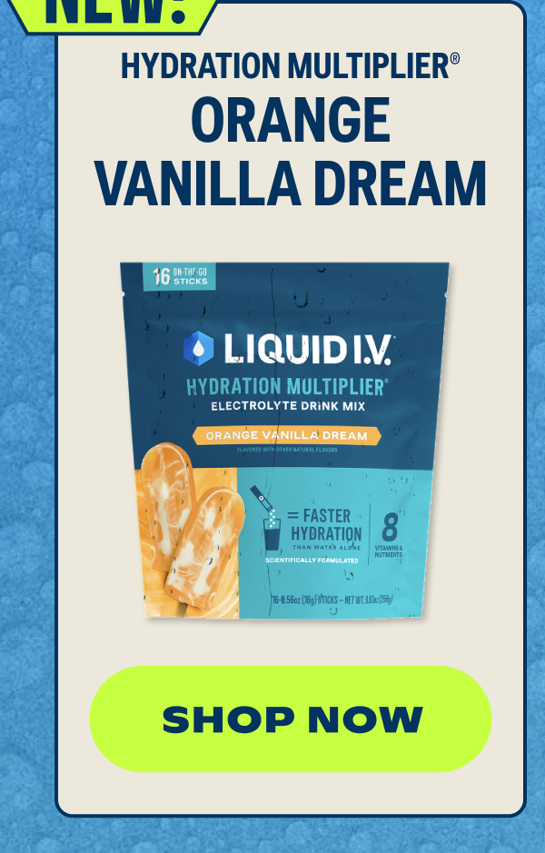 Orange Vanilla Dream Hydration Multiplier