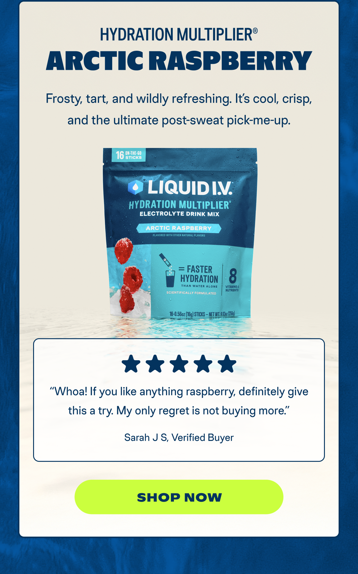 Arctic Raspberry Hydration Multiplier