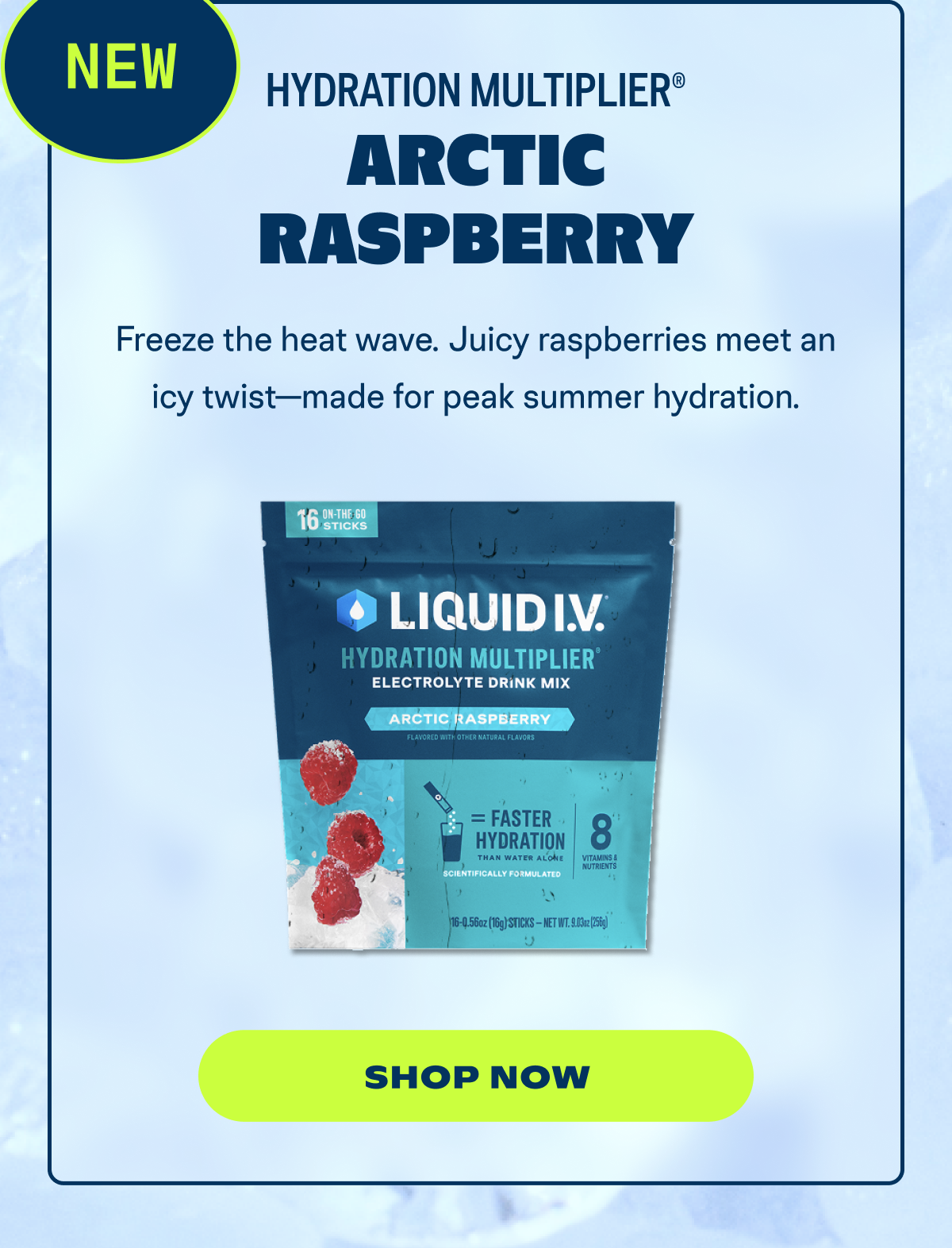 Arctic Raspberry Hydration Multiplier