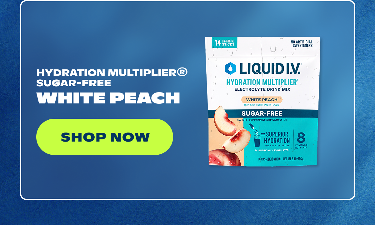 White Peach Sugar-Free Hydration Multiplier