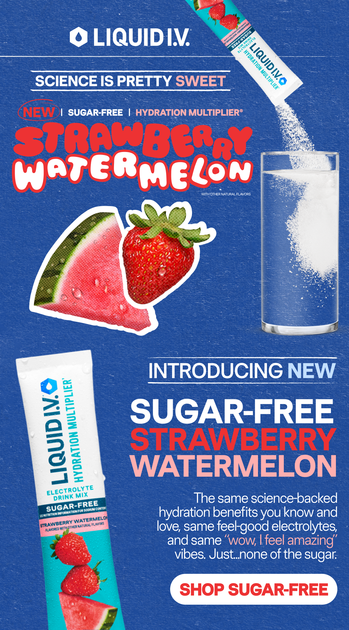 Introducing New Sugar-Free Strawberry Watermelon