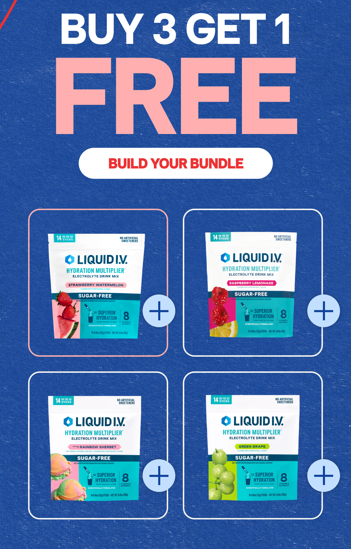 Buy 3 Get 1 Free
