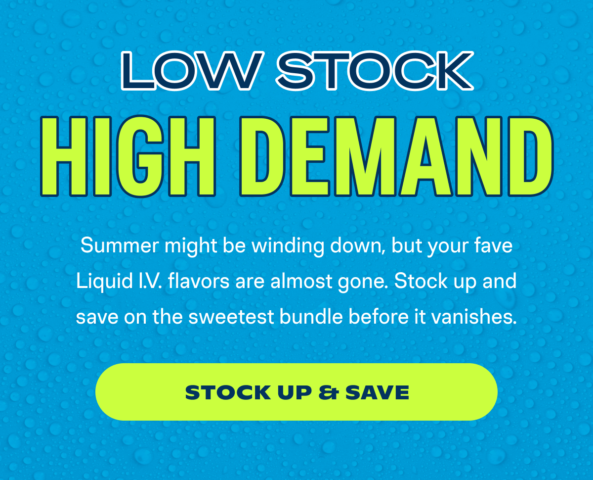 Low Stock High Demand