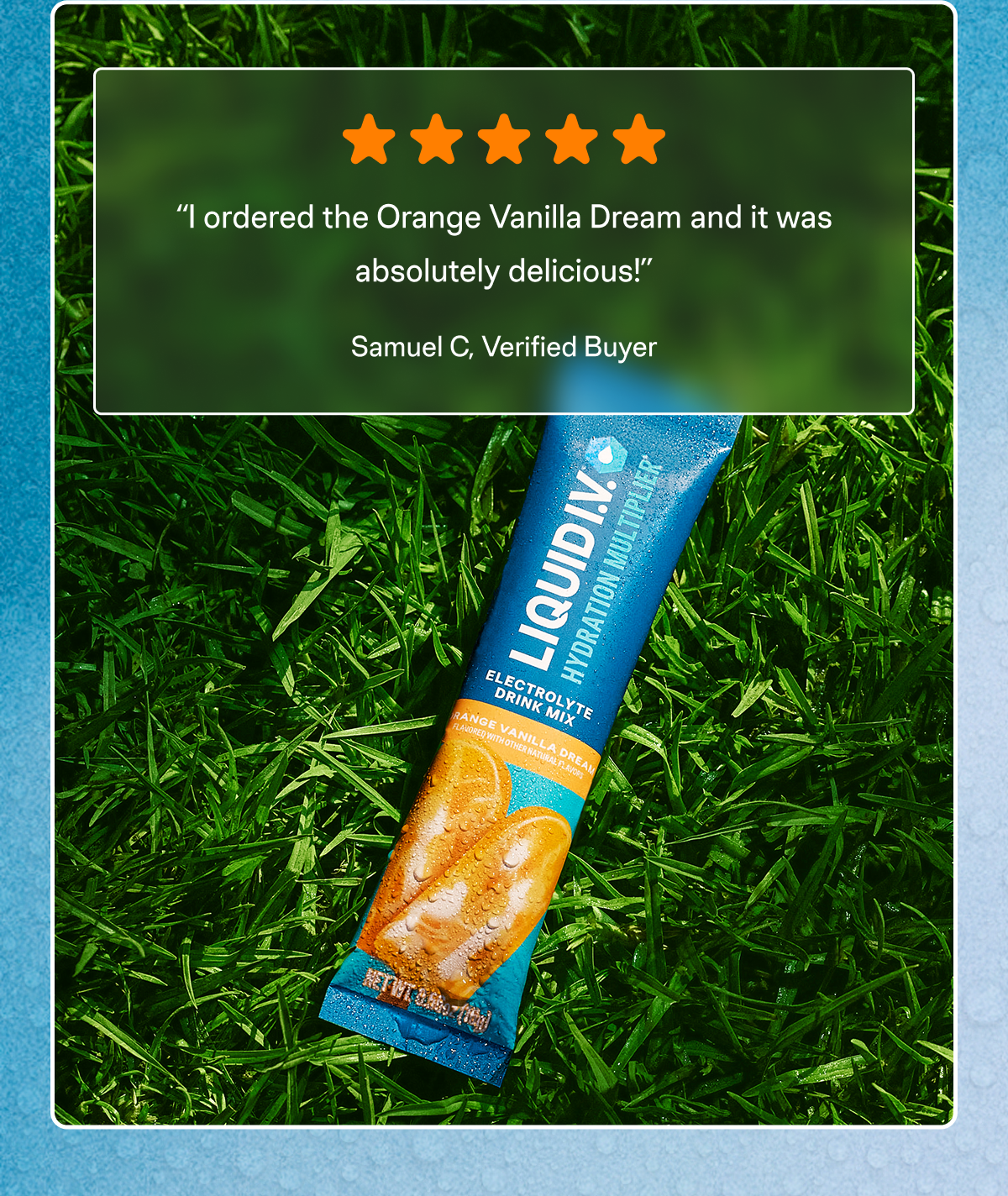 "I ordered the Orange Vanilla Dream and it was absolutely delicious!"
