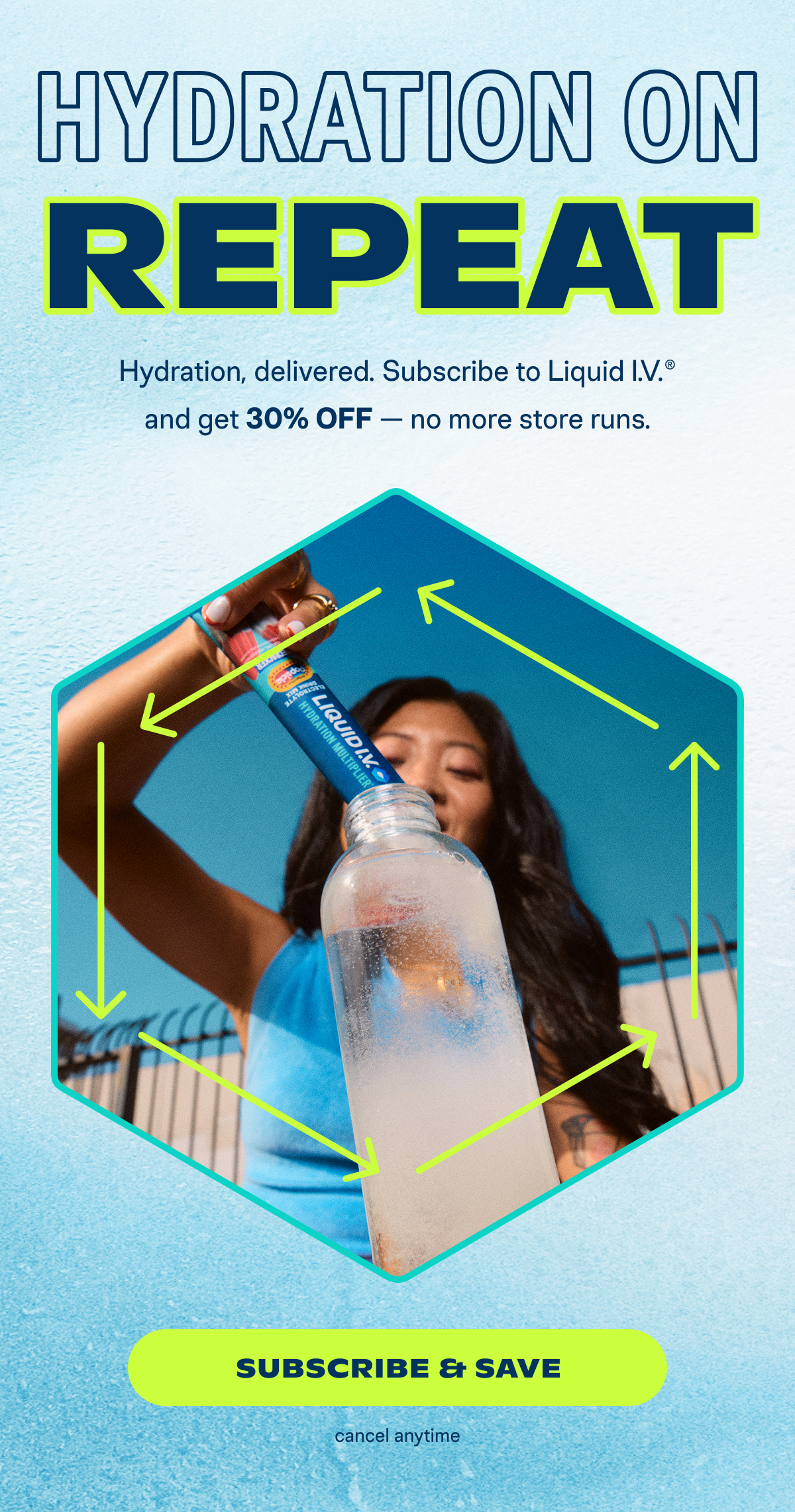 Hydration on Repeat