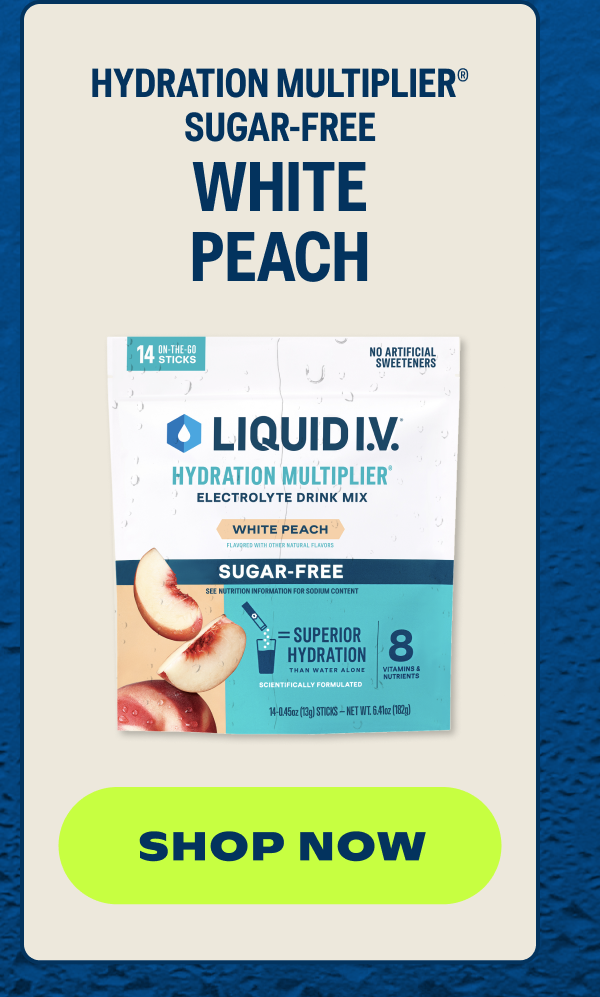 White Peach Sugar-Free Hydration Multiplier