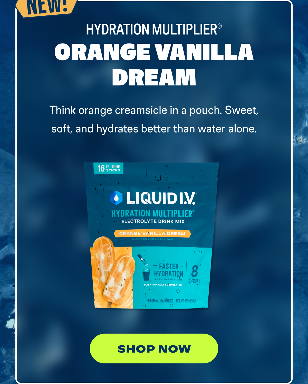 Orange Vanilla Dream Hydration Multiplier