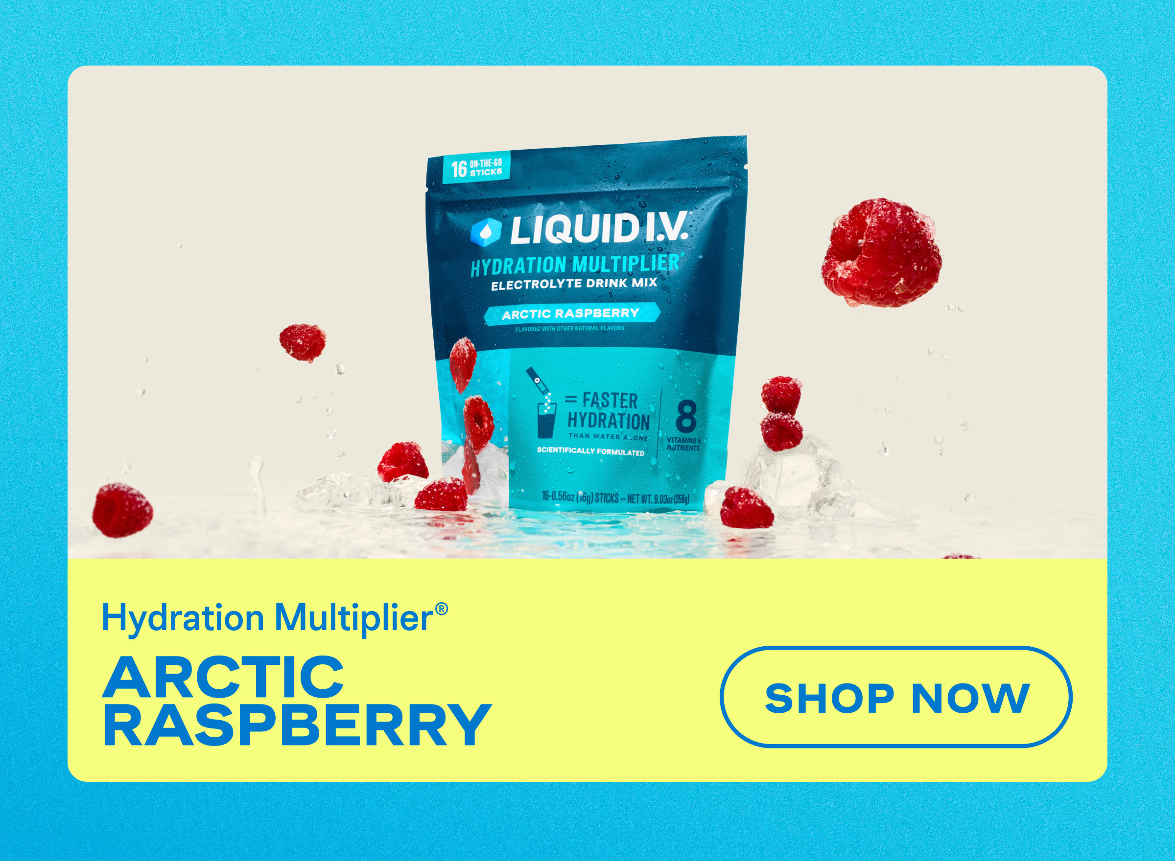 Hydration Multiplier Arctic Raspberry