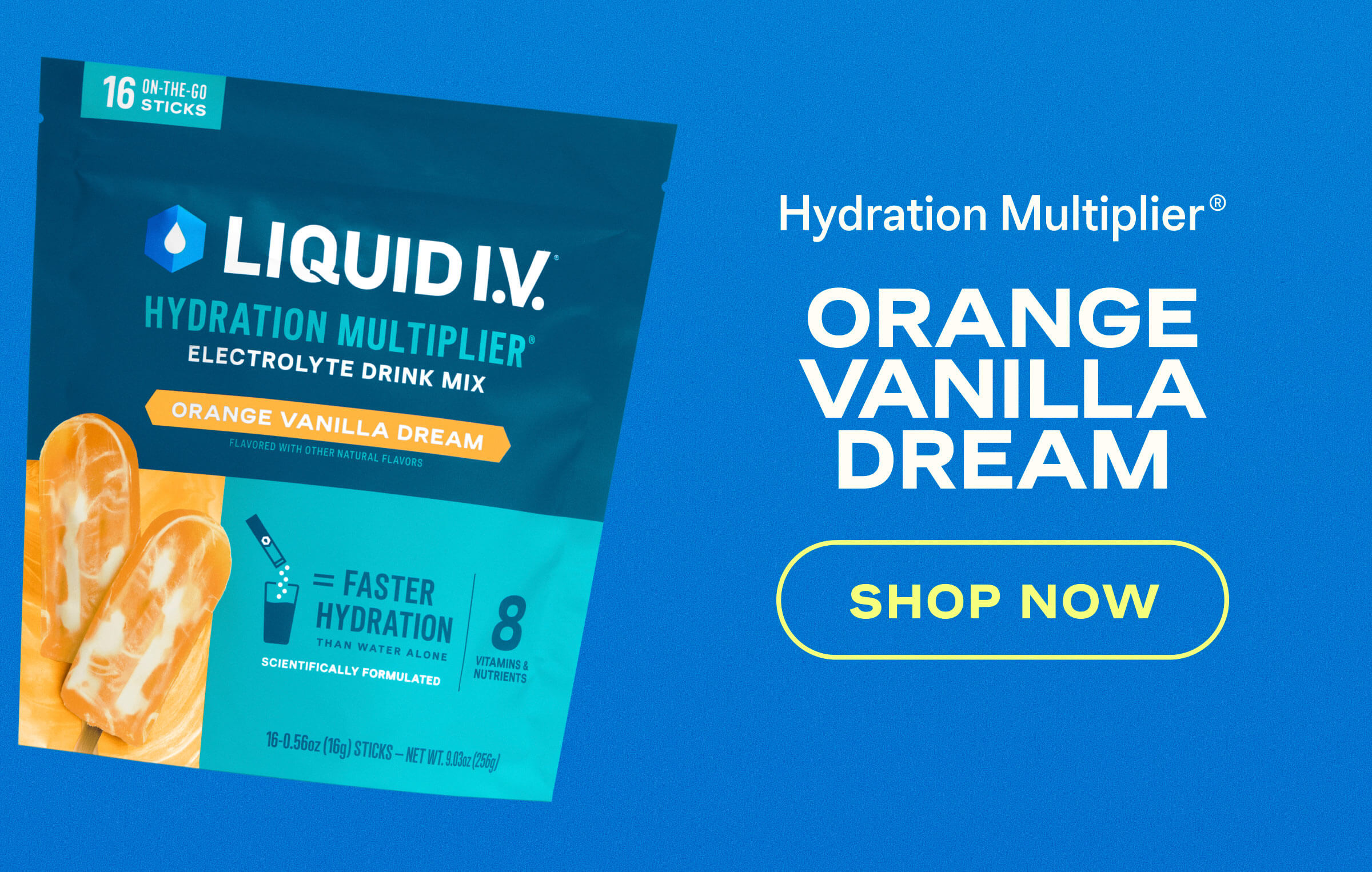 Hydration Multiplier Orange Vanilla Dream