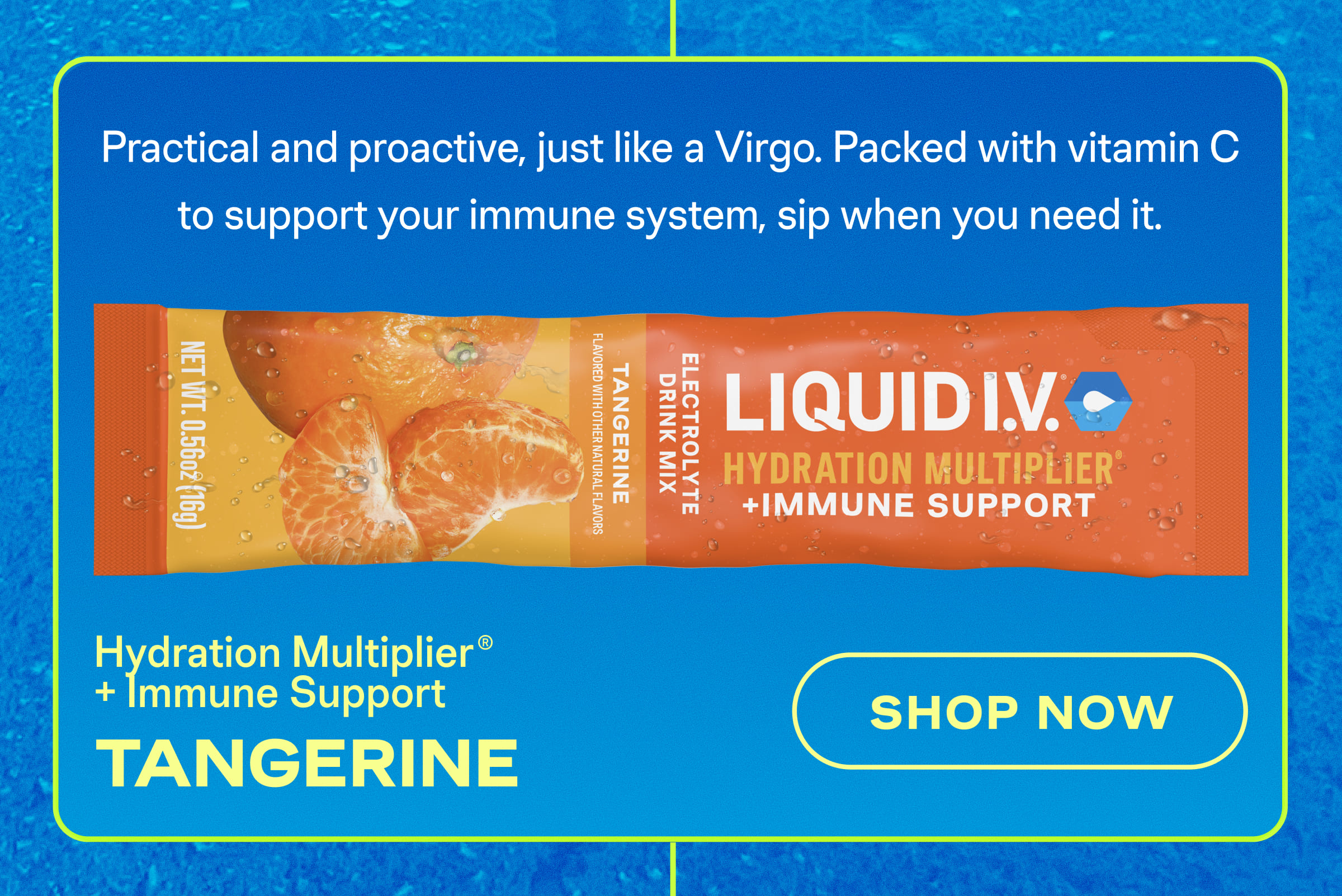 Tangerine Hydration Multiplier + Immune Support