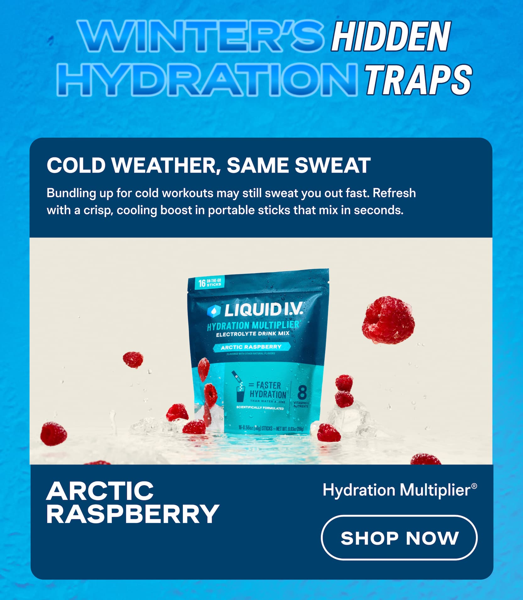 Arctic Raspberry Hydration Multiplier