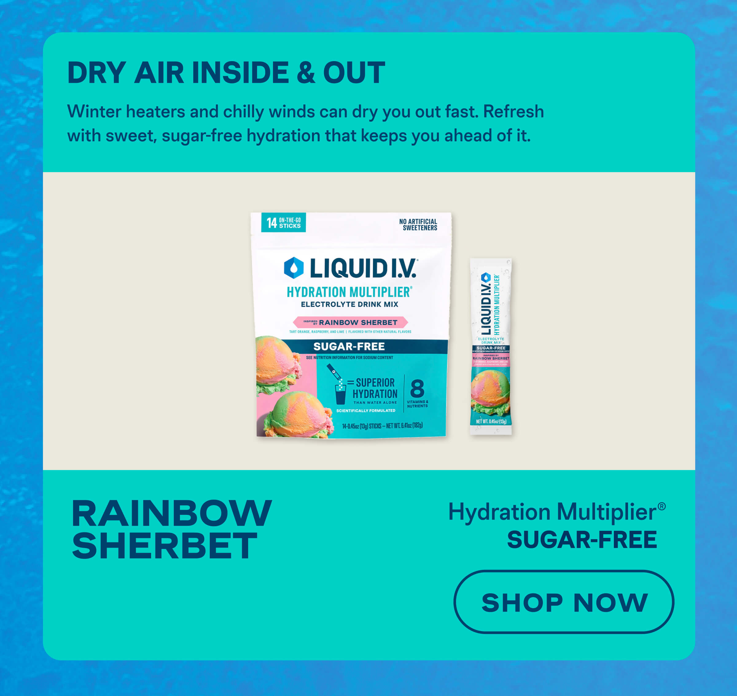 Rainbow Sherbet Hydration Multiplier Sugar-Free