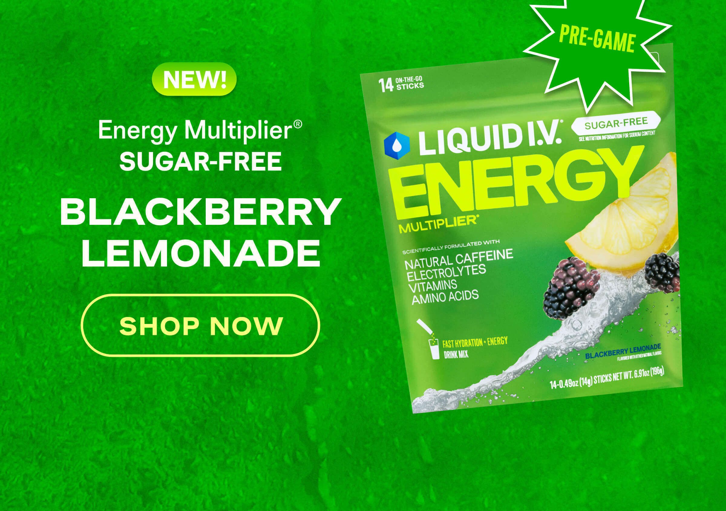 Blackberry Lemonade Energy Multiplier Sugar-Free