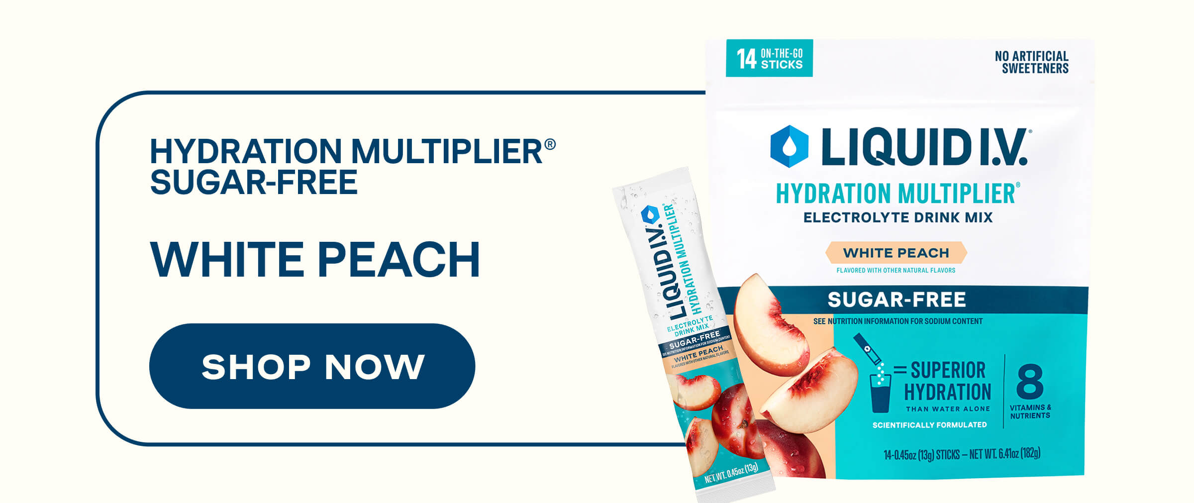 White Peach Hydration Multiplier Sugar-Free