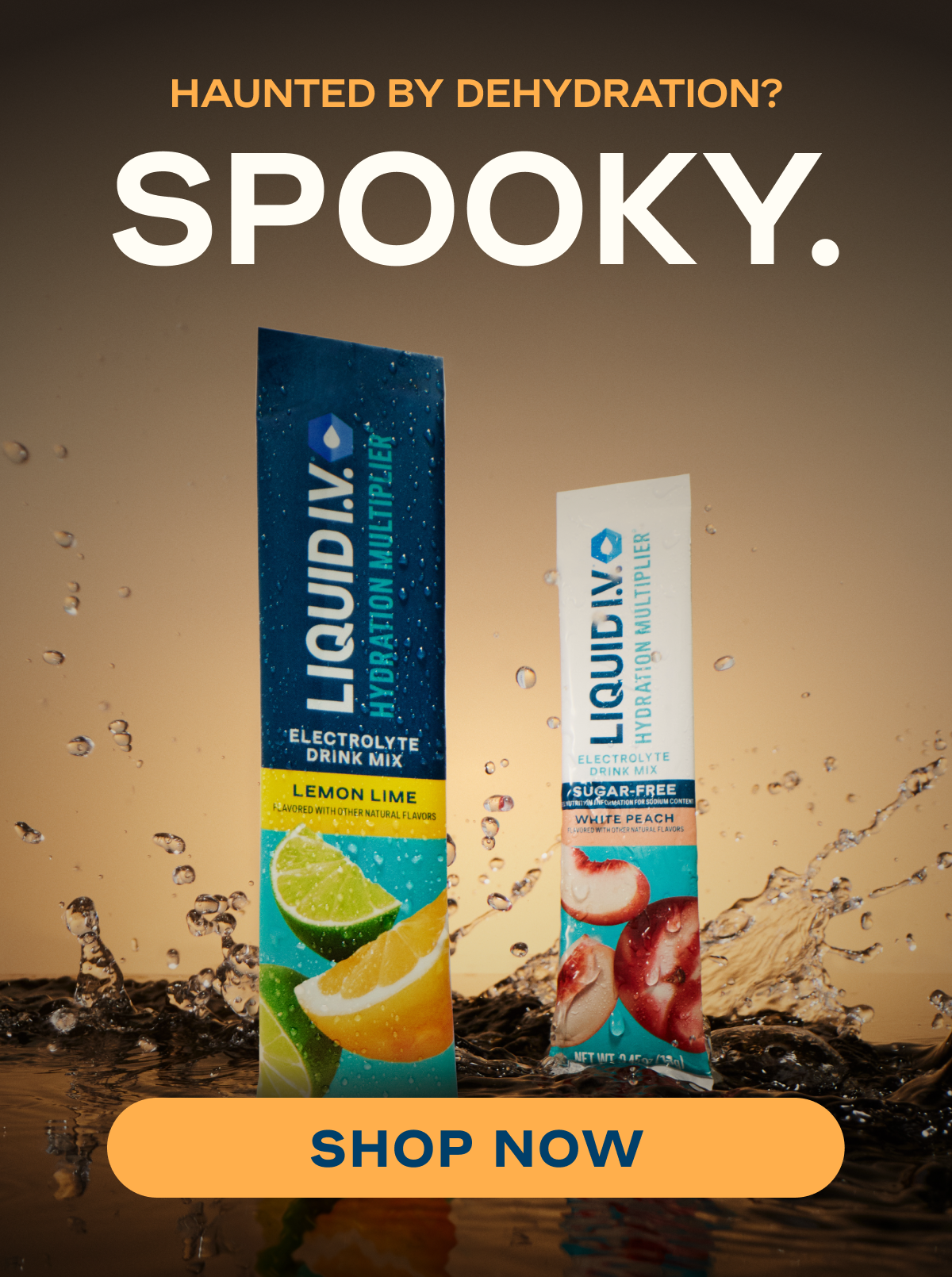 Haunted by dehydration?