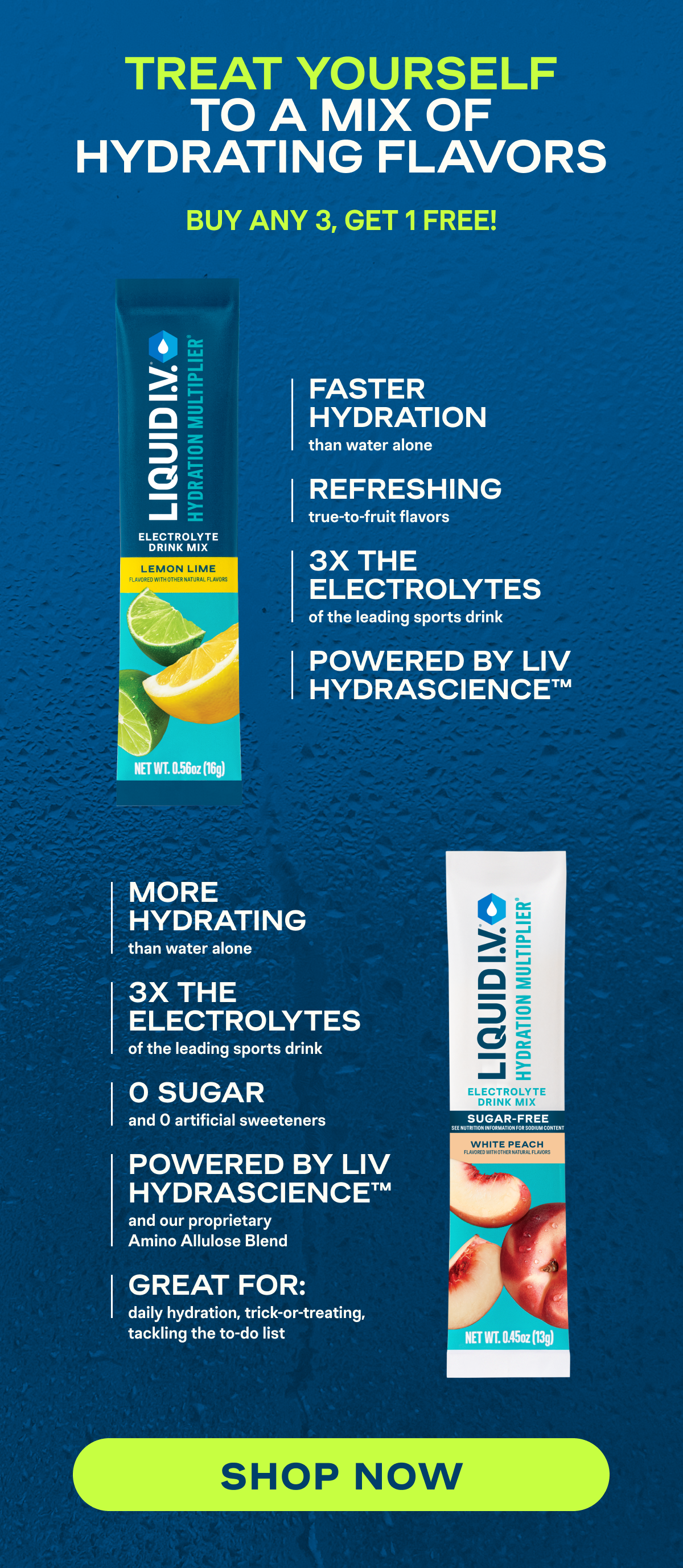 Treat Yourself to a Mix of Hydration Flavors