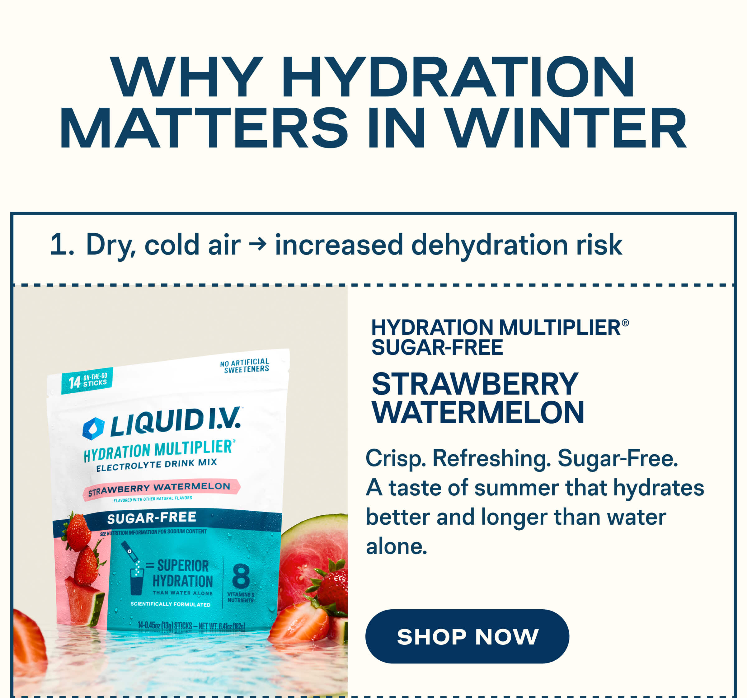 Strawberry Watermelon Hydration Multiplier Sugar-Free