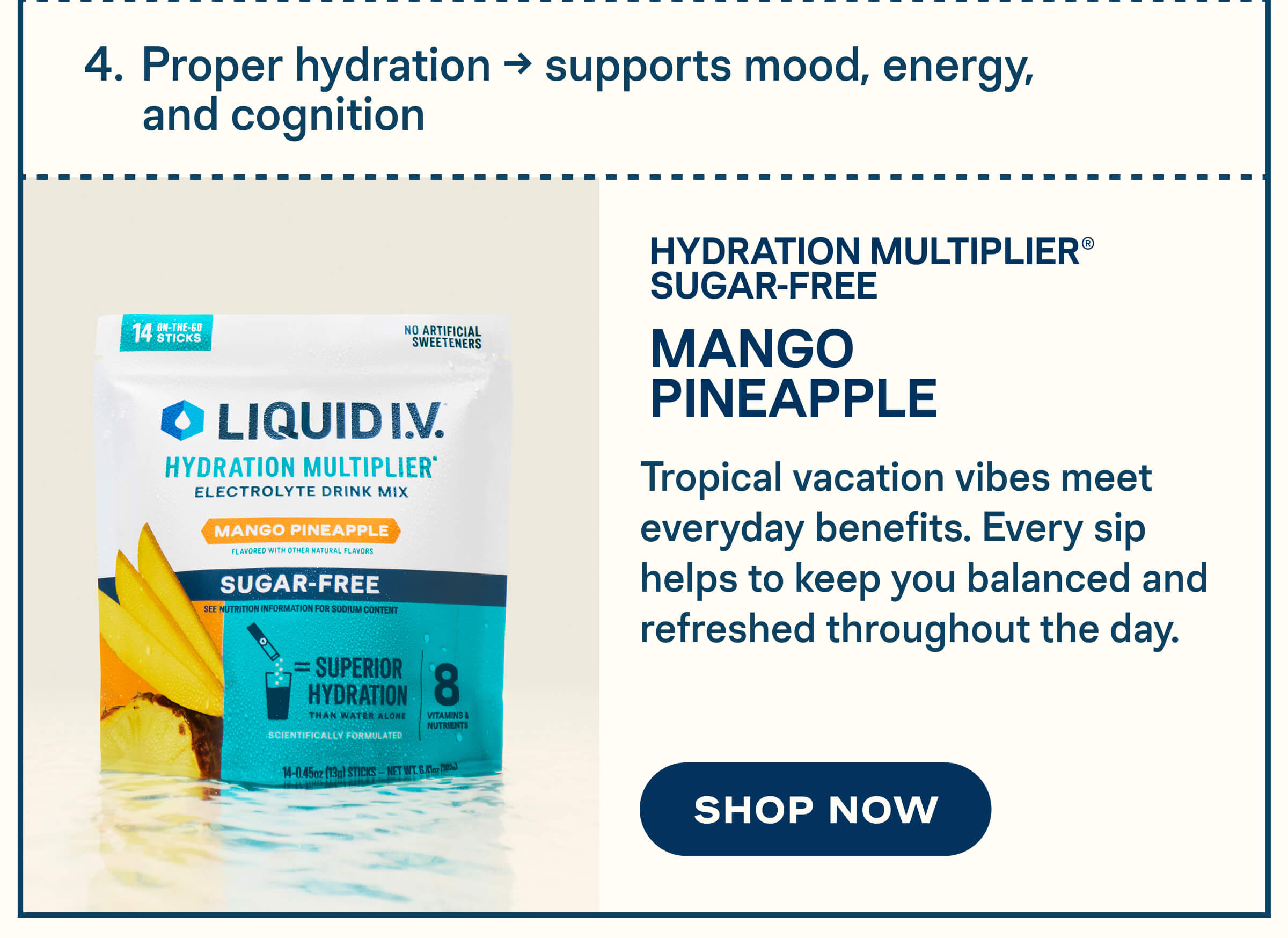 Mango Pineapple Hydration Multiplier Sugar-Free
