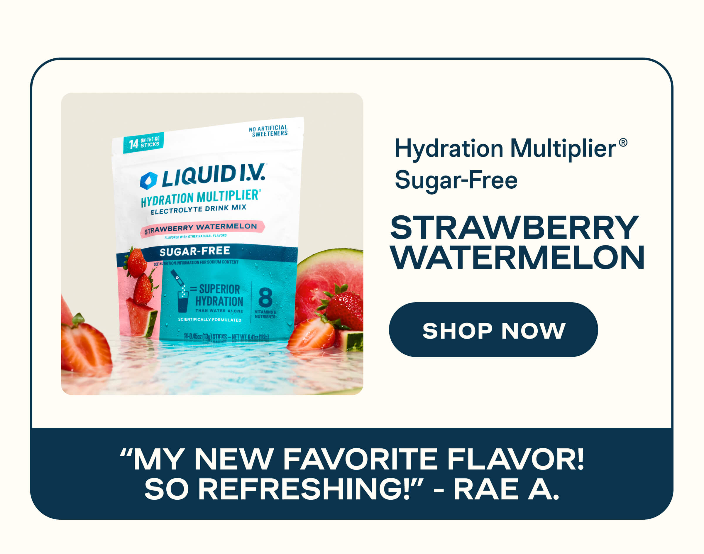 Strawberry Watermelon Hydration Multiplier Sugar-Free