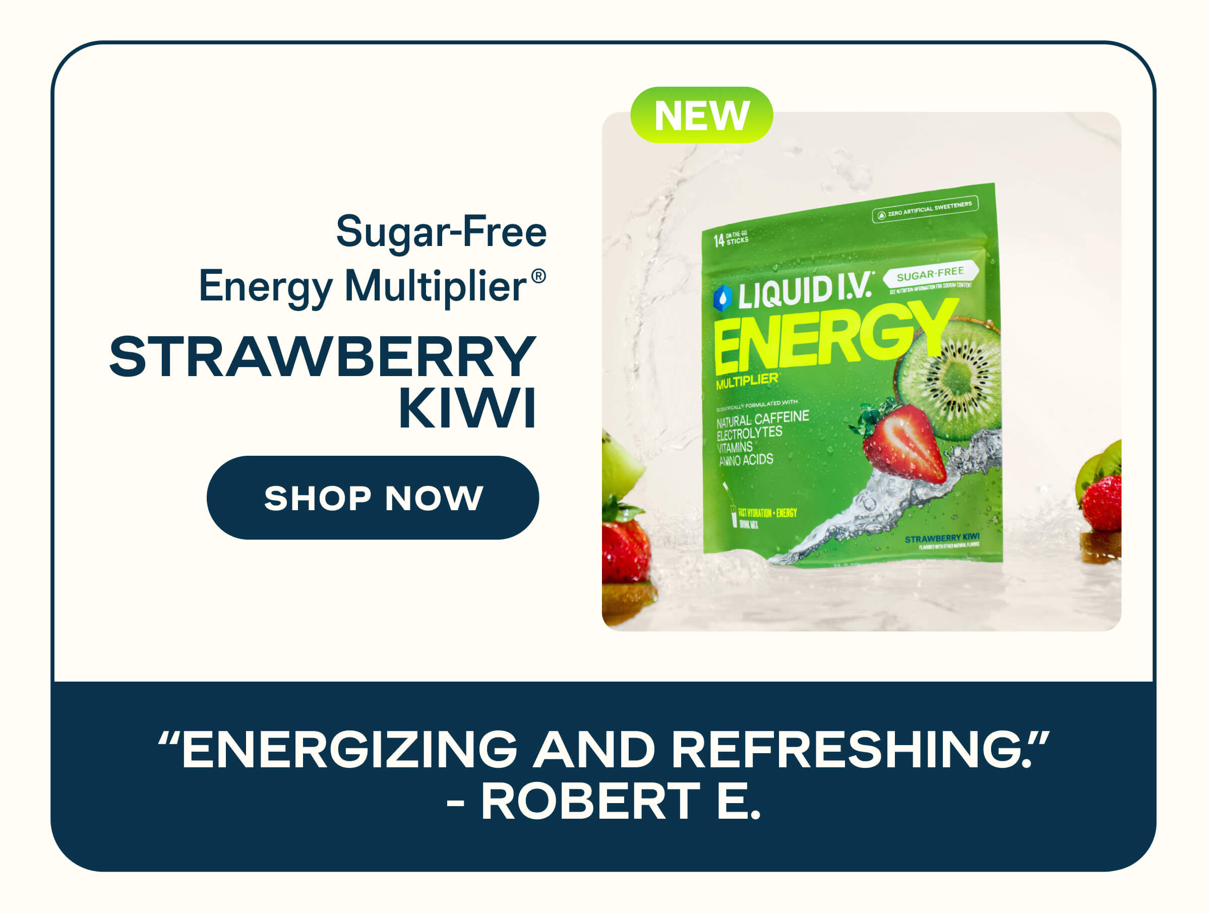 Strawberry Kiwi Energy Multiplier Sugar-Free