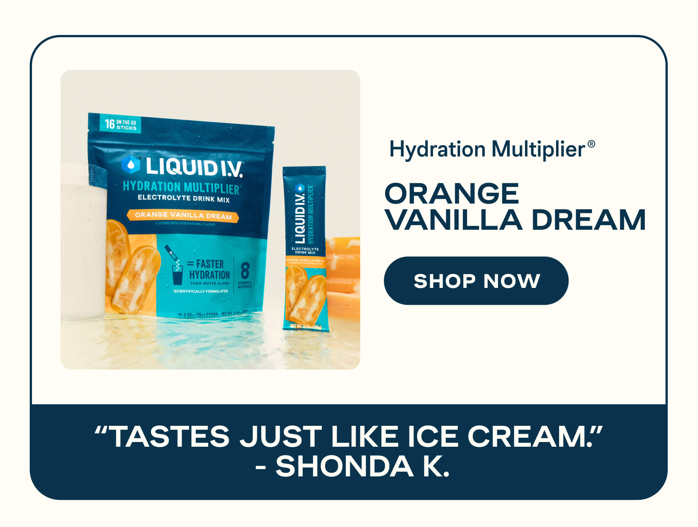 Orange Vanilla Dream Hydration Multiplier