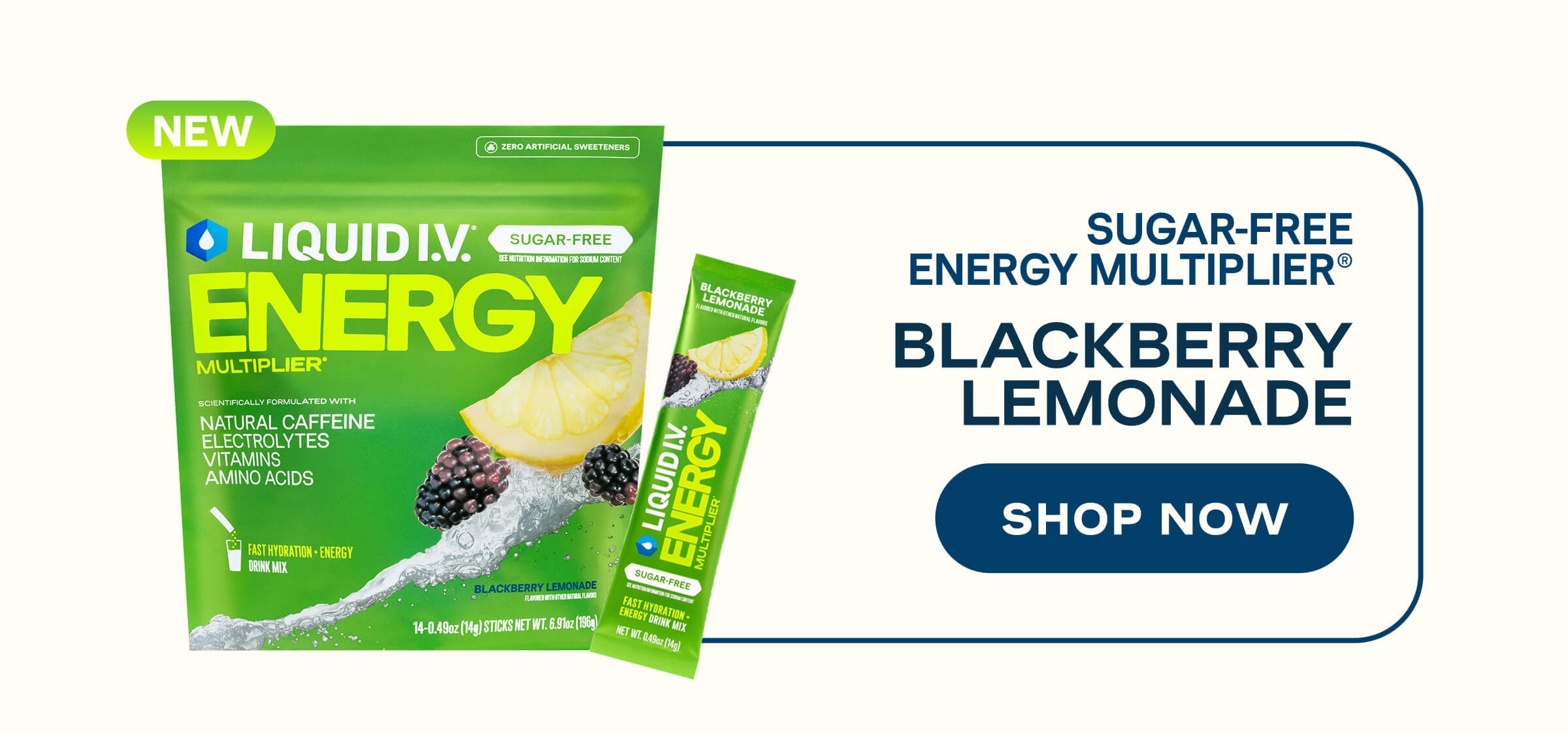 Blackberry Lemonade Sugar-Free Energy Multiplier