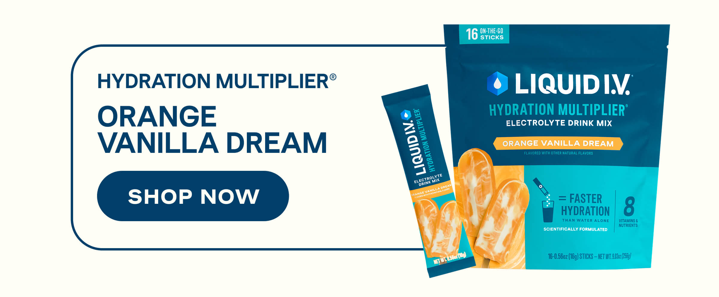 Orange Vanilla Dream Hydration Multiplier