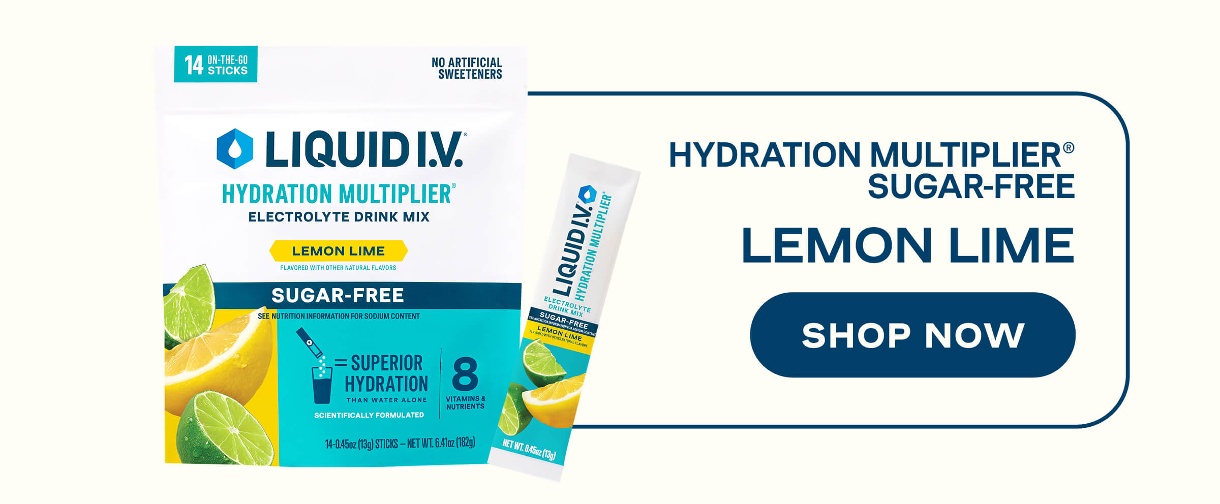 Lemon Lime Hydration Multiplier Sugar-Free