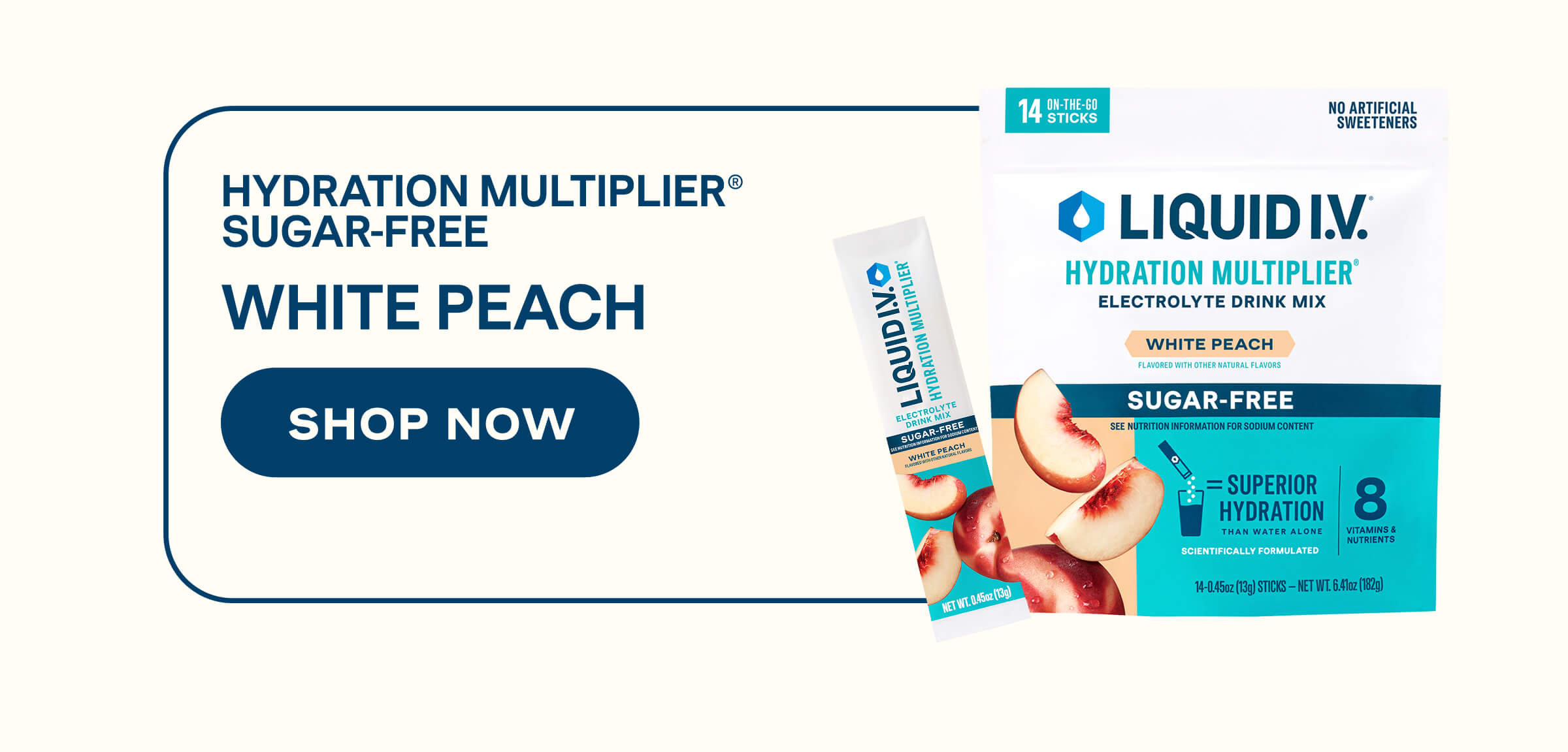 White Peach Hydration Multiplier Sugar-Free