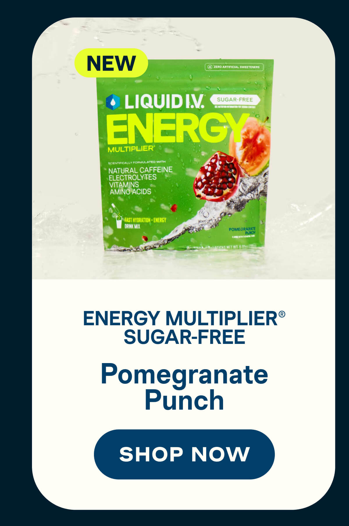 Pomegranate Punch Energy Multiplier Sugar-Free