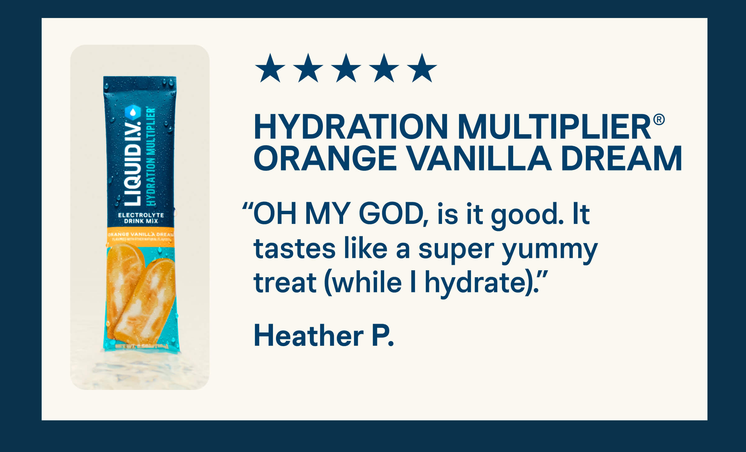 Orange Vanilla Dream Hydration Multiplier